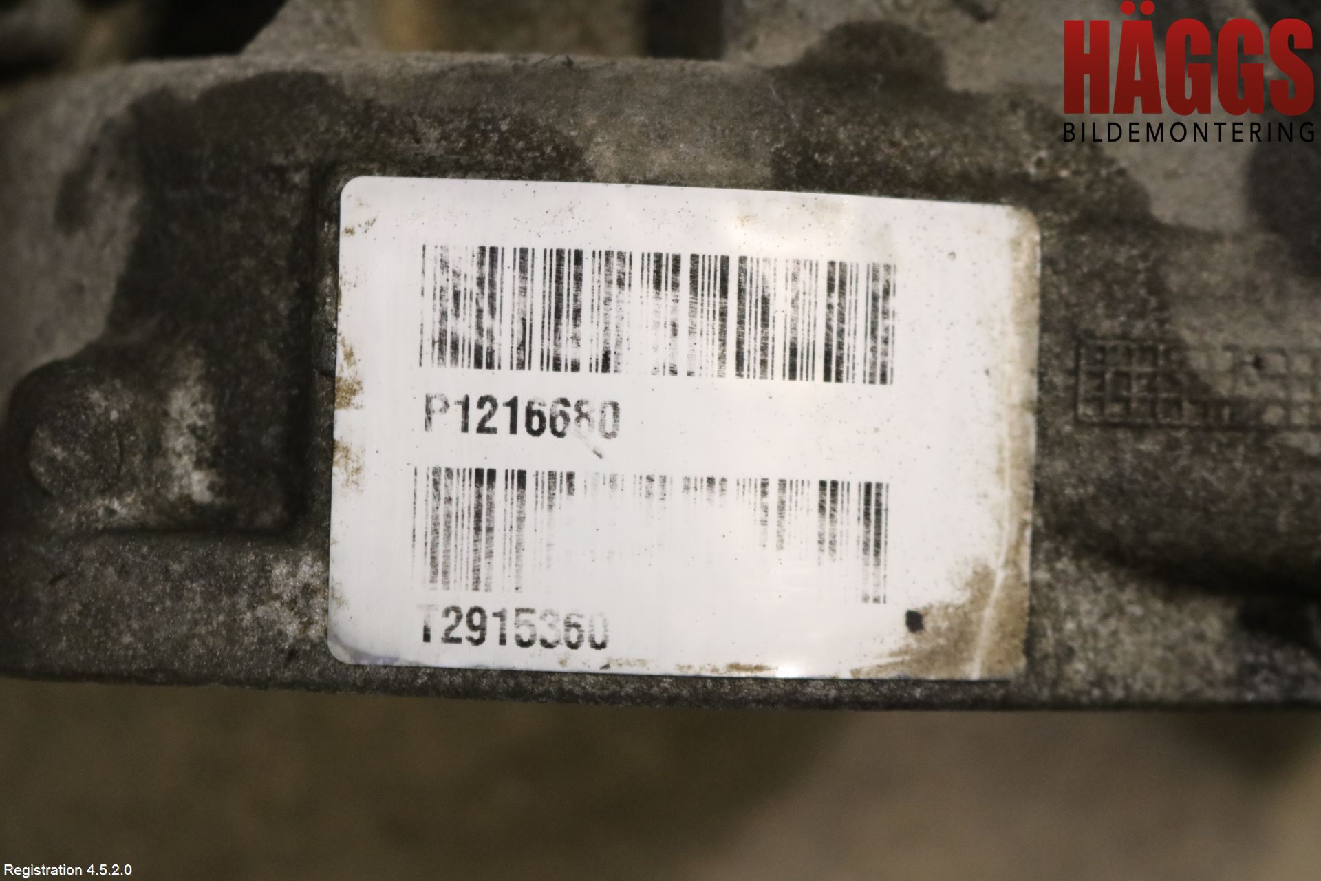 Volvo XC60 14-17 Bakväxel-Diff