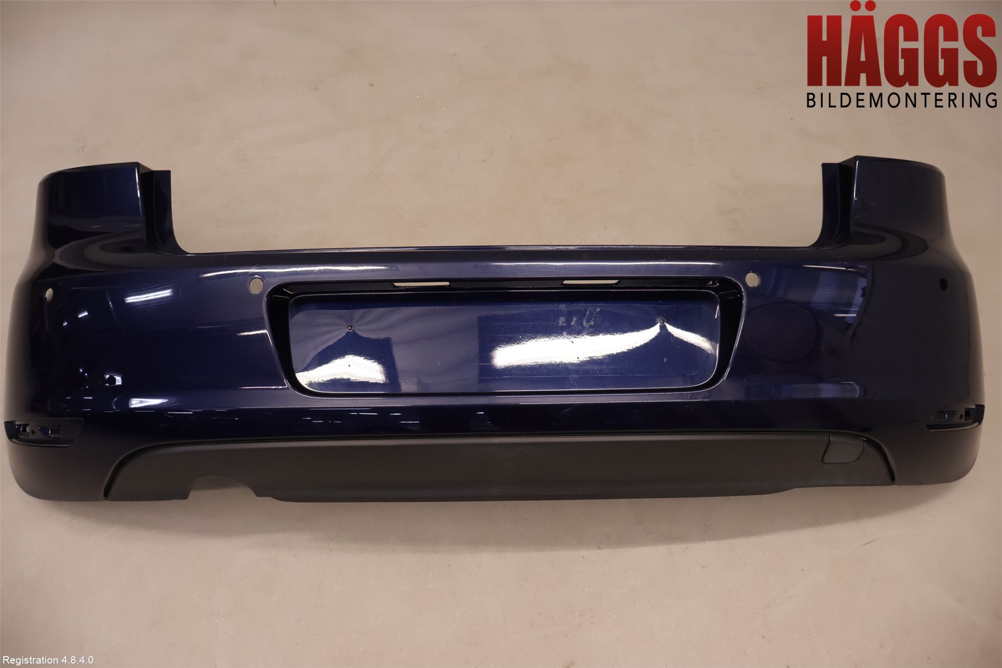 Volkswagen VW GOLF VI 09-13 Stötfångarbeklädnad Bak