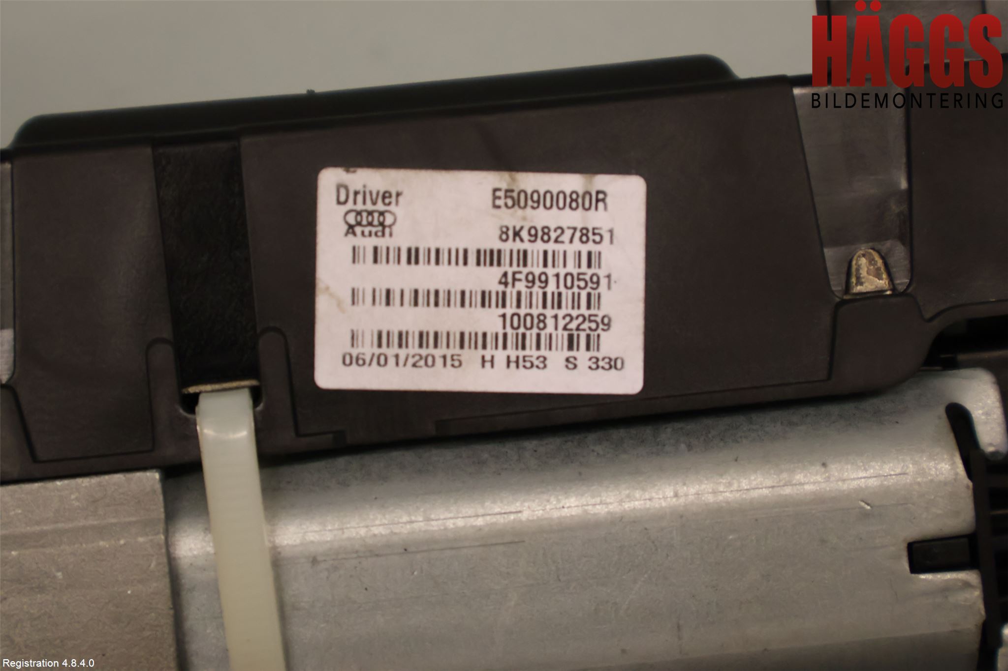 Audi A4 12-15 Bakluckeöppnare Automatisk