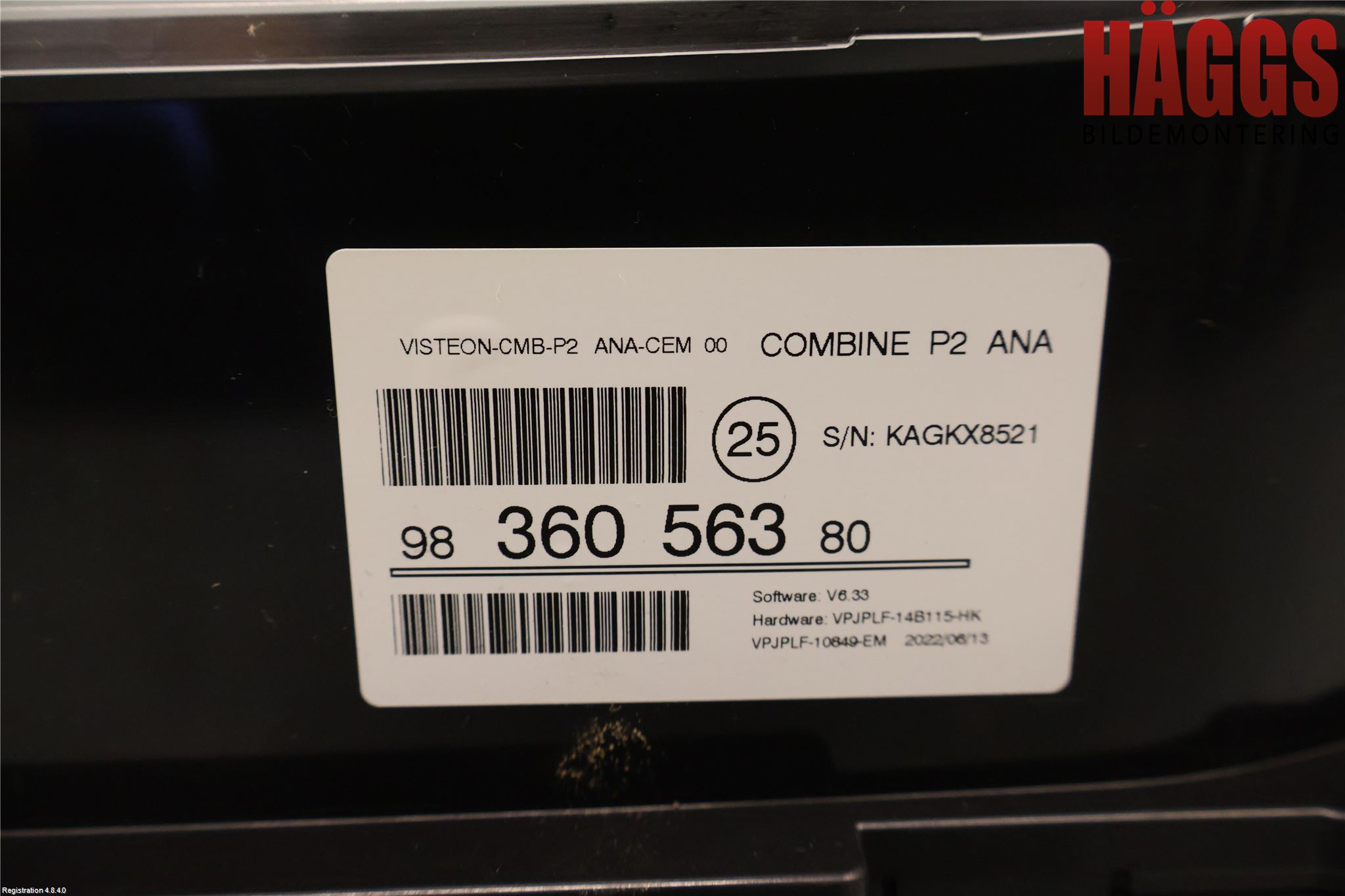 Peugeot 2008/E-2008 20- Instrument Komb