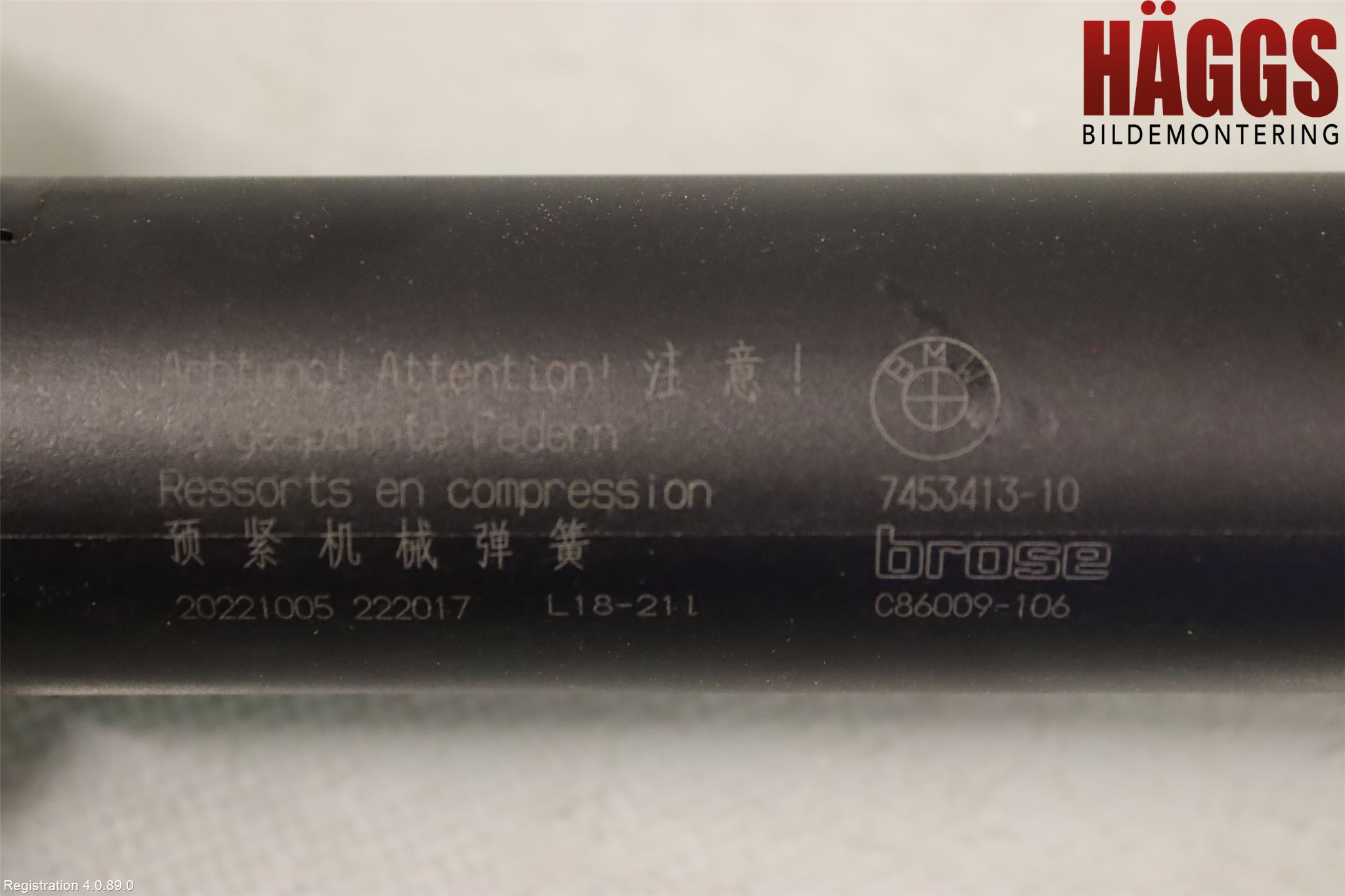 BMW 3 G20/G21/G80/G81 19- Bakluckeöppnare Automatisk