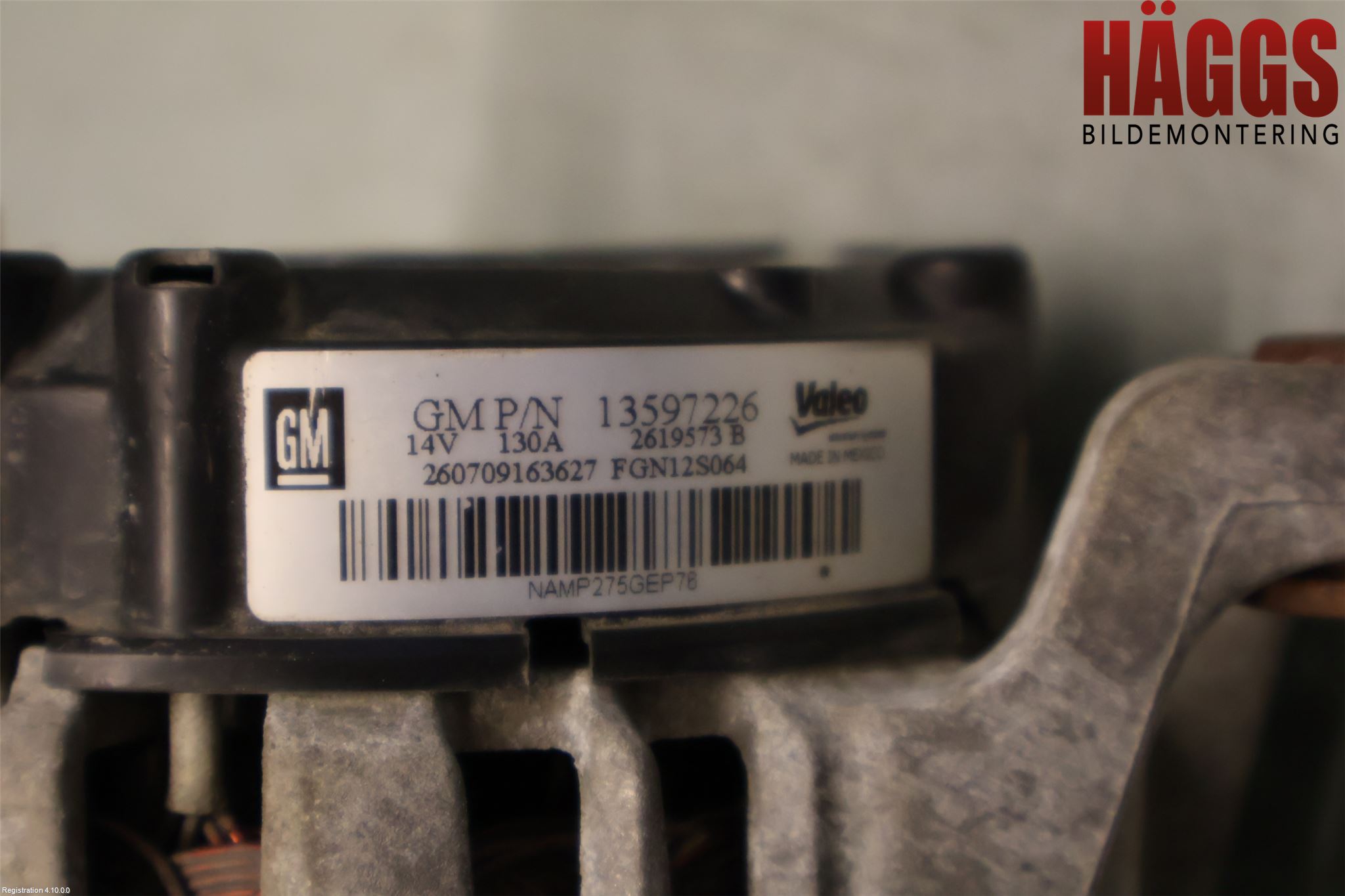 Opel MOKKA 13-20 Generator