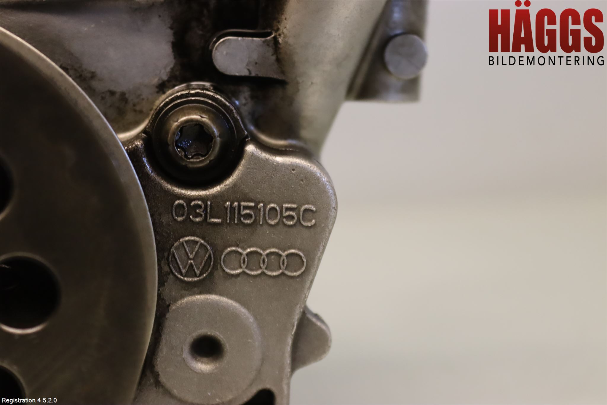 Volkswagen VW CADDY 11-15 Oljepump Motor