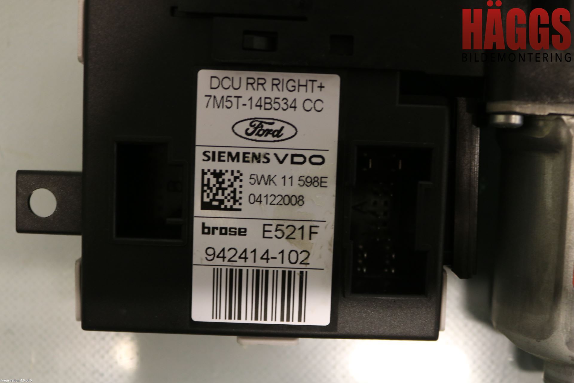 Ford FOCUS C-MAX I 07-10 Fönsterhissmotor