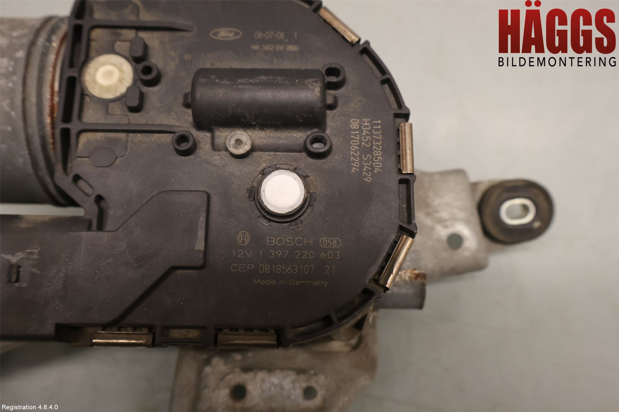 Ford GALAXY 06-15 Torkarmotor Vindruta