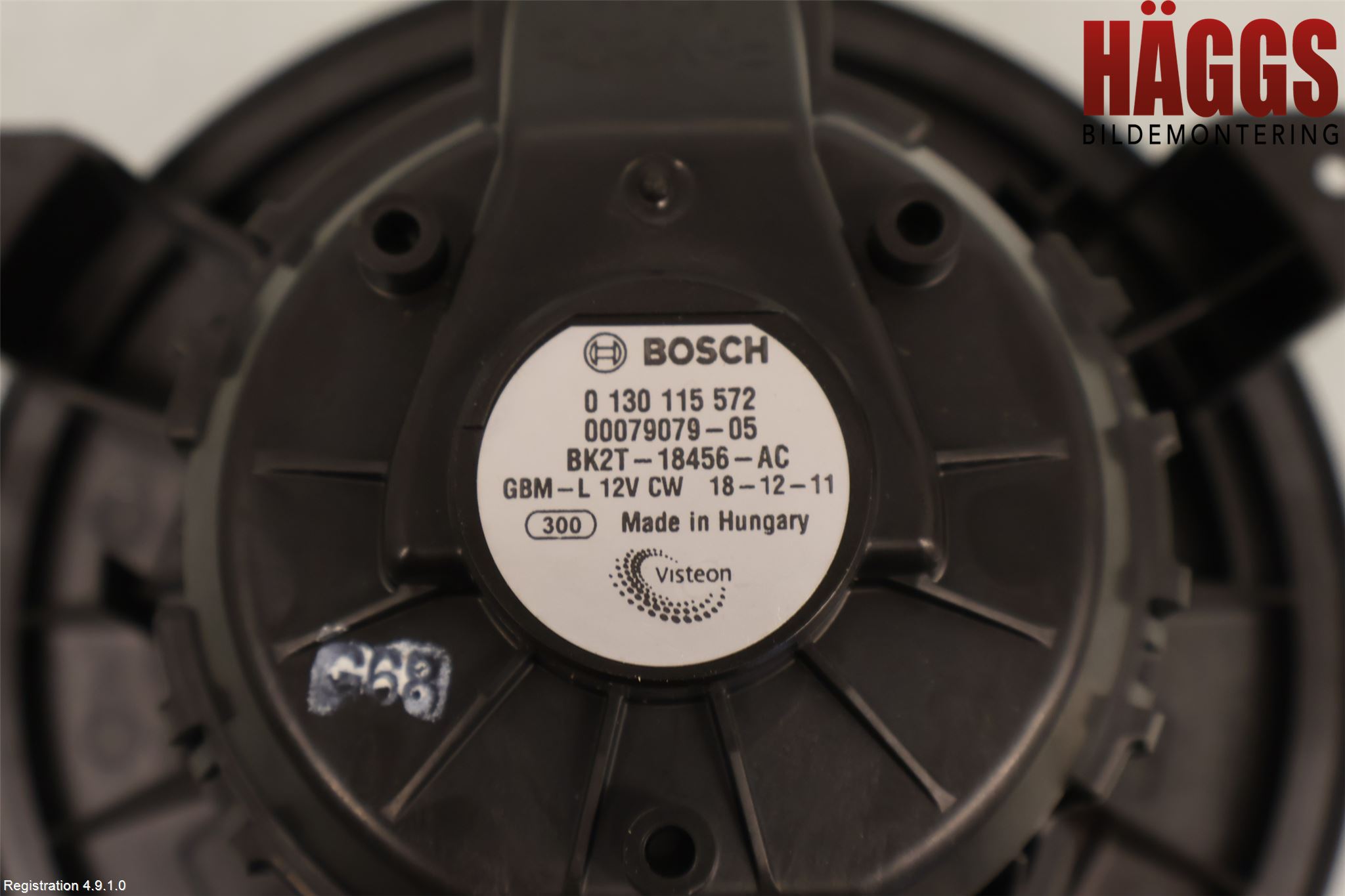 Ford TRANSIT SKÅP/BUSS 14-22 Ac Värmefläkt