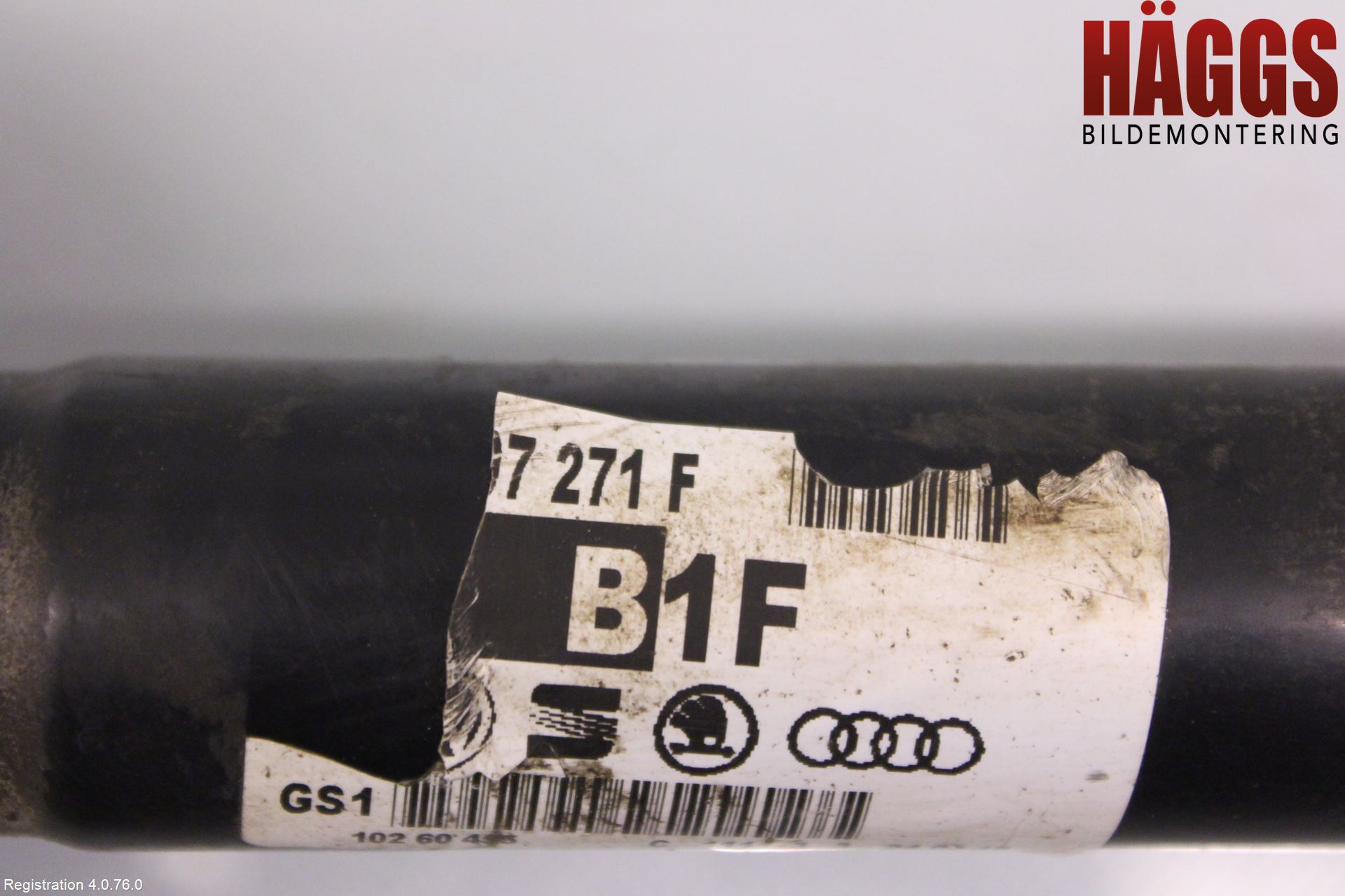 Audi A6/S6 4G 11-18 Drivaxel Fram Höger