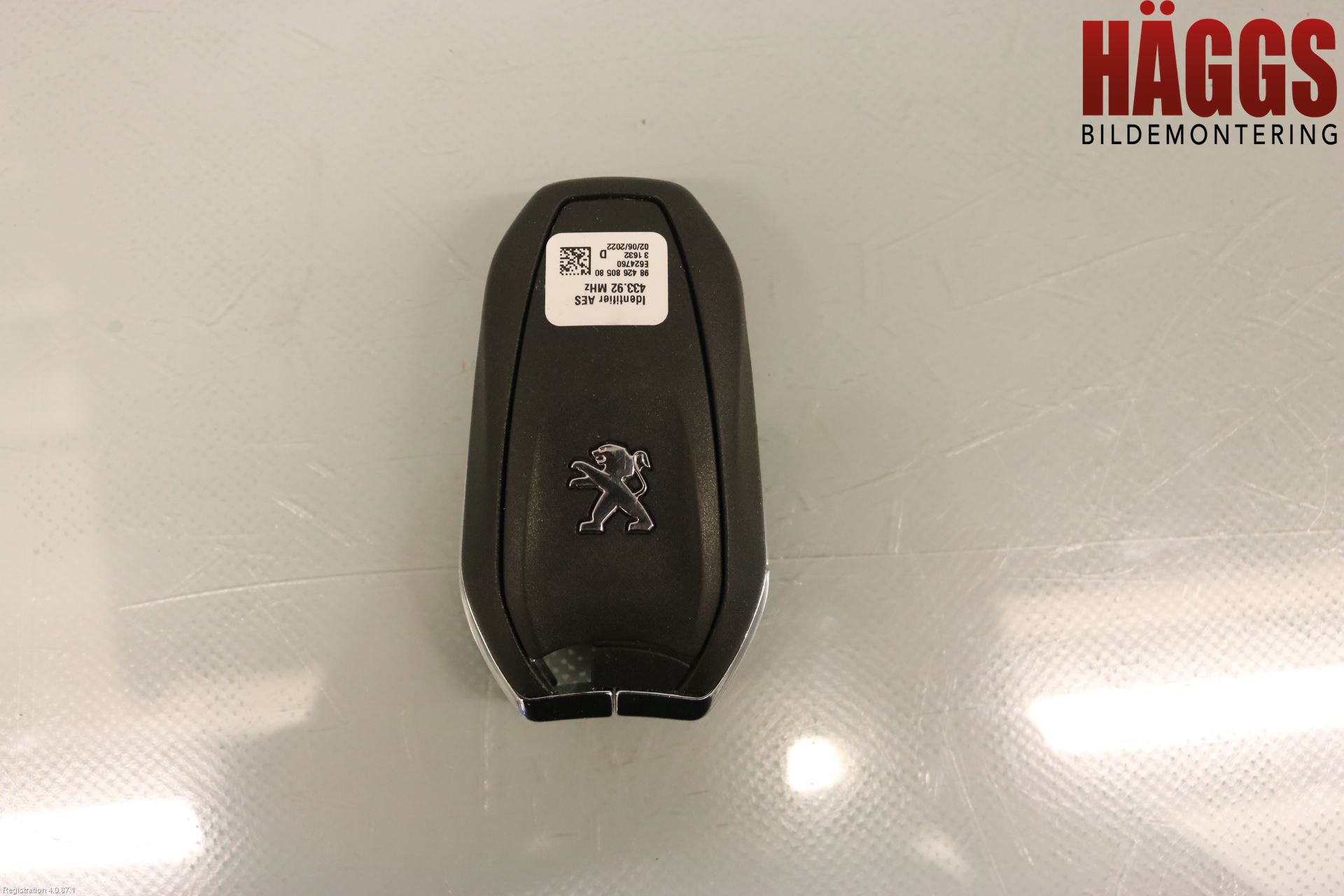 Peugeot 508 19- Nyckel-Nycklar