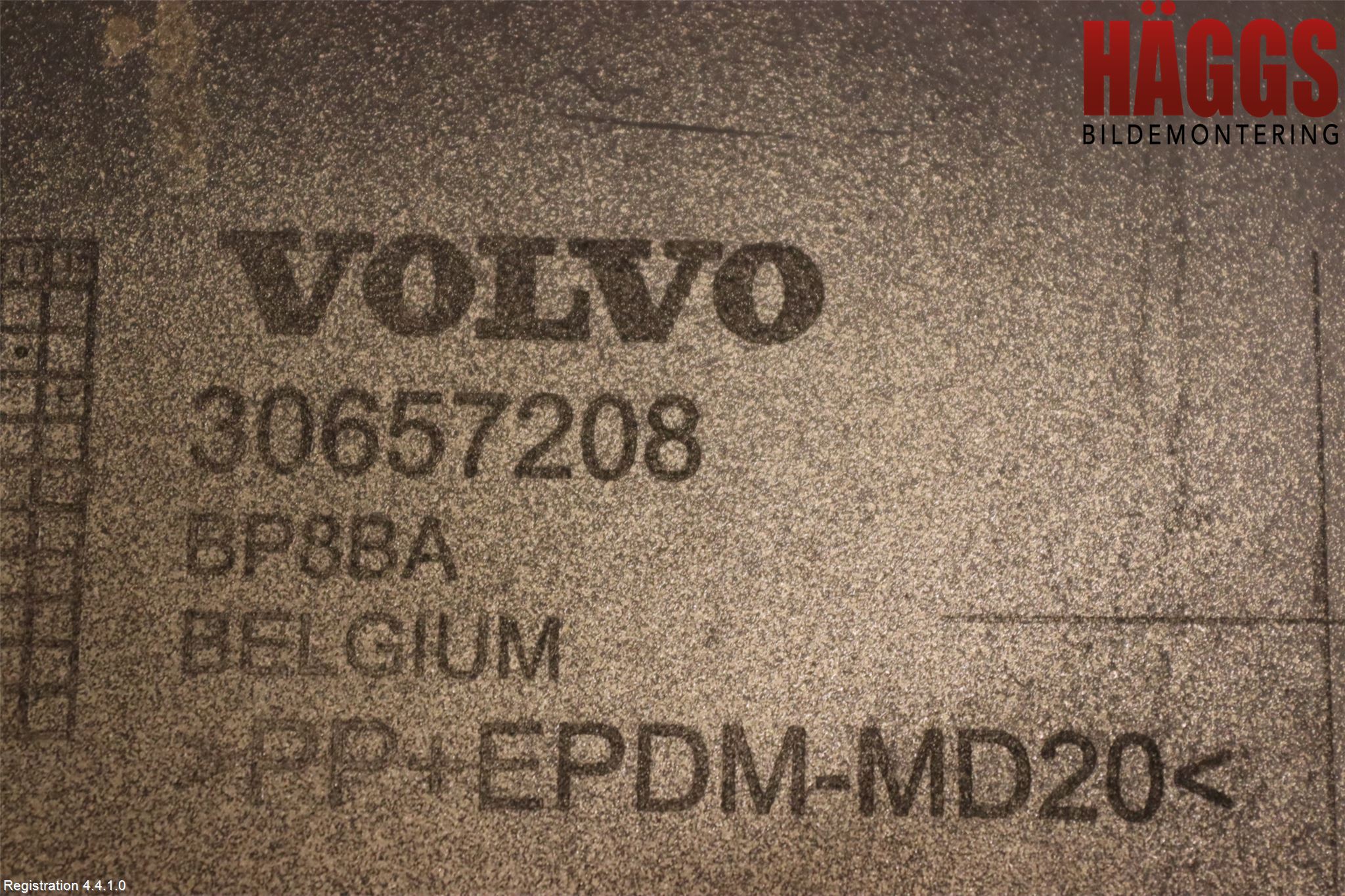 Volvo C30 07-10 Stötfångarbeklädnad Bak