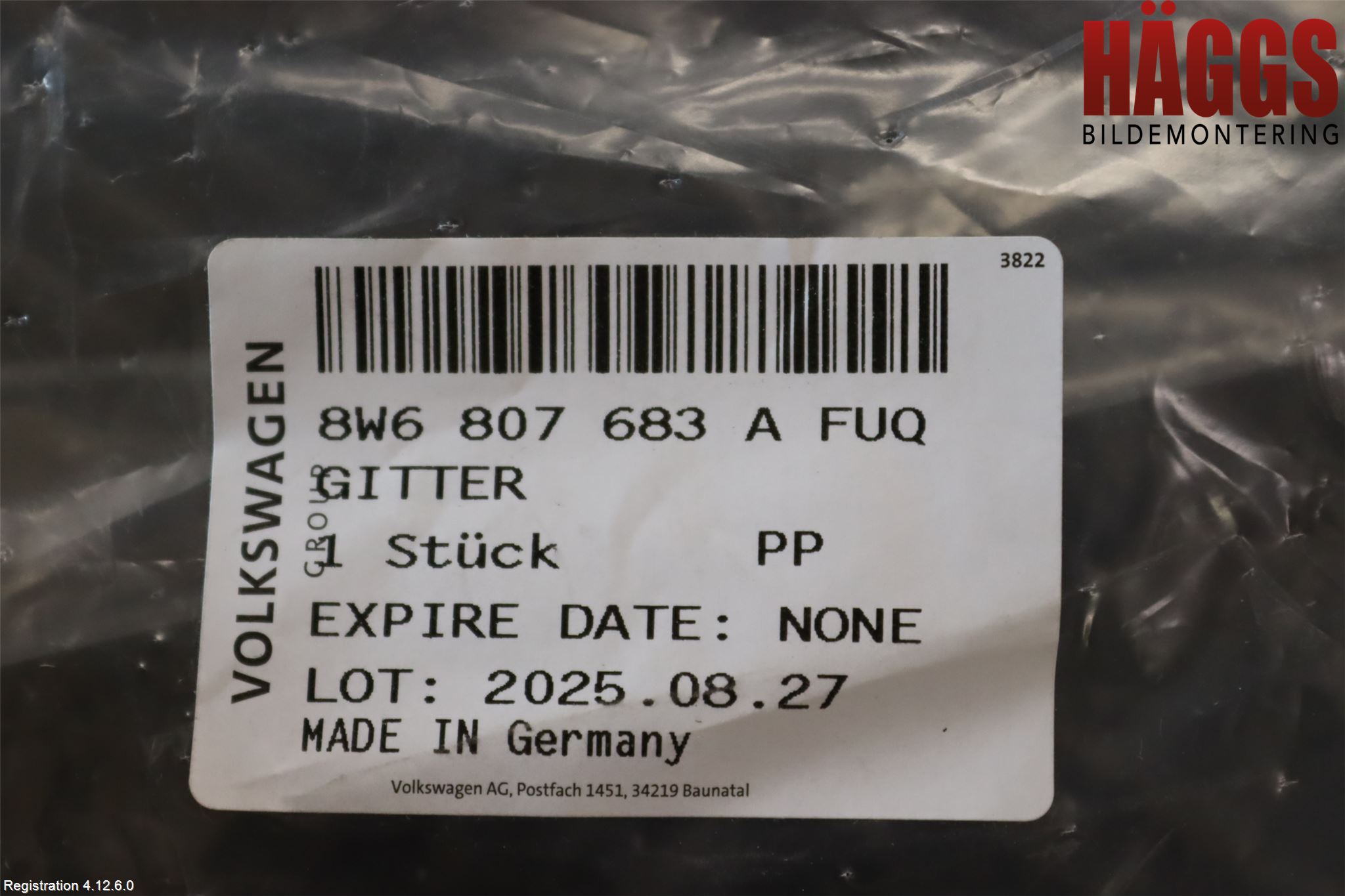 Audi A5 17- Grilldel Mitt