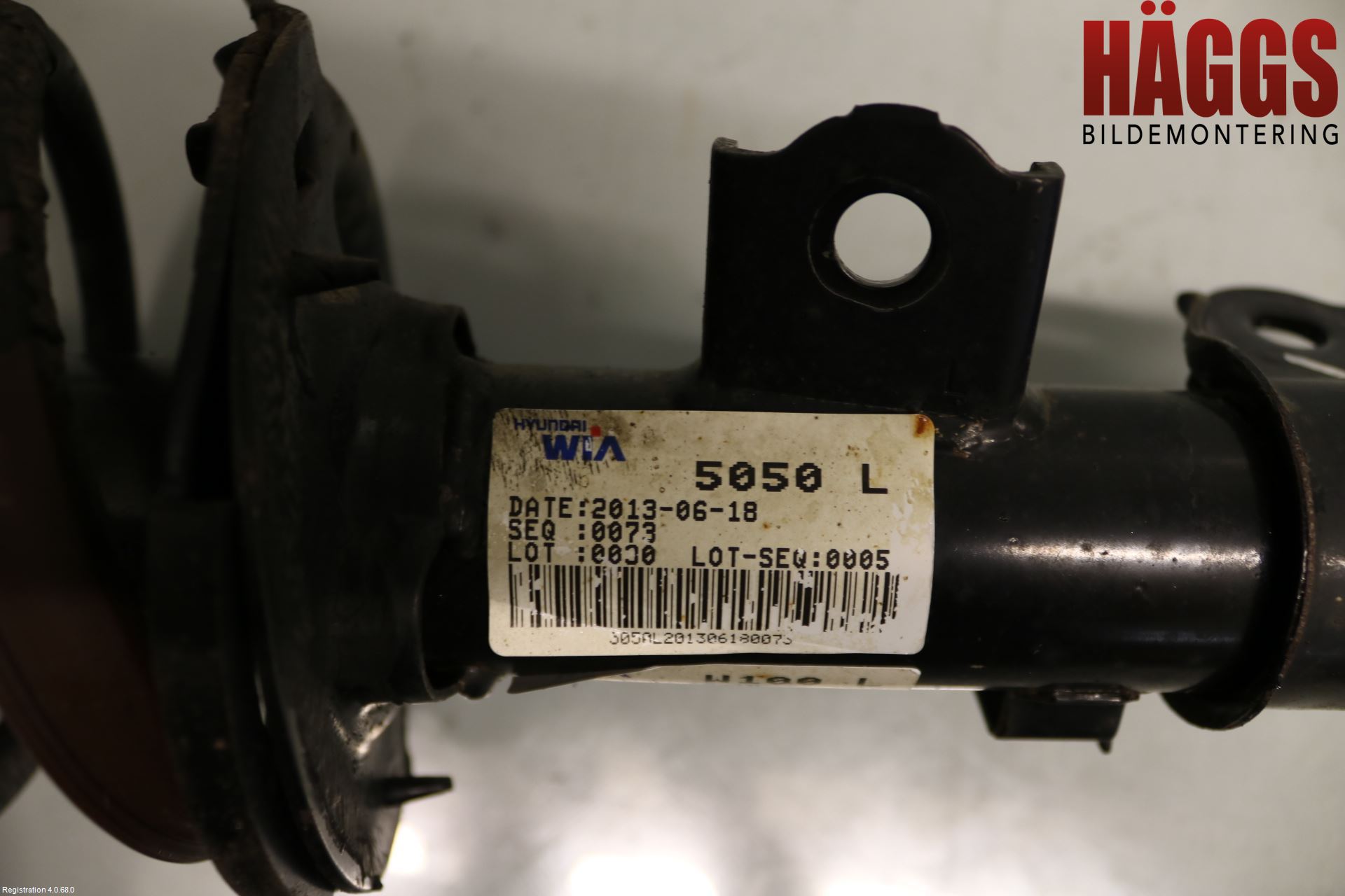 Kia RIO 12-16 Fjäderben Fram Vänster