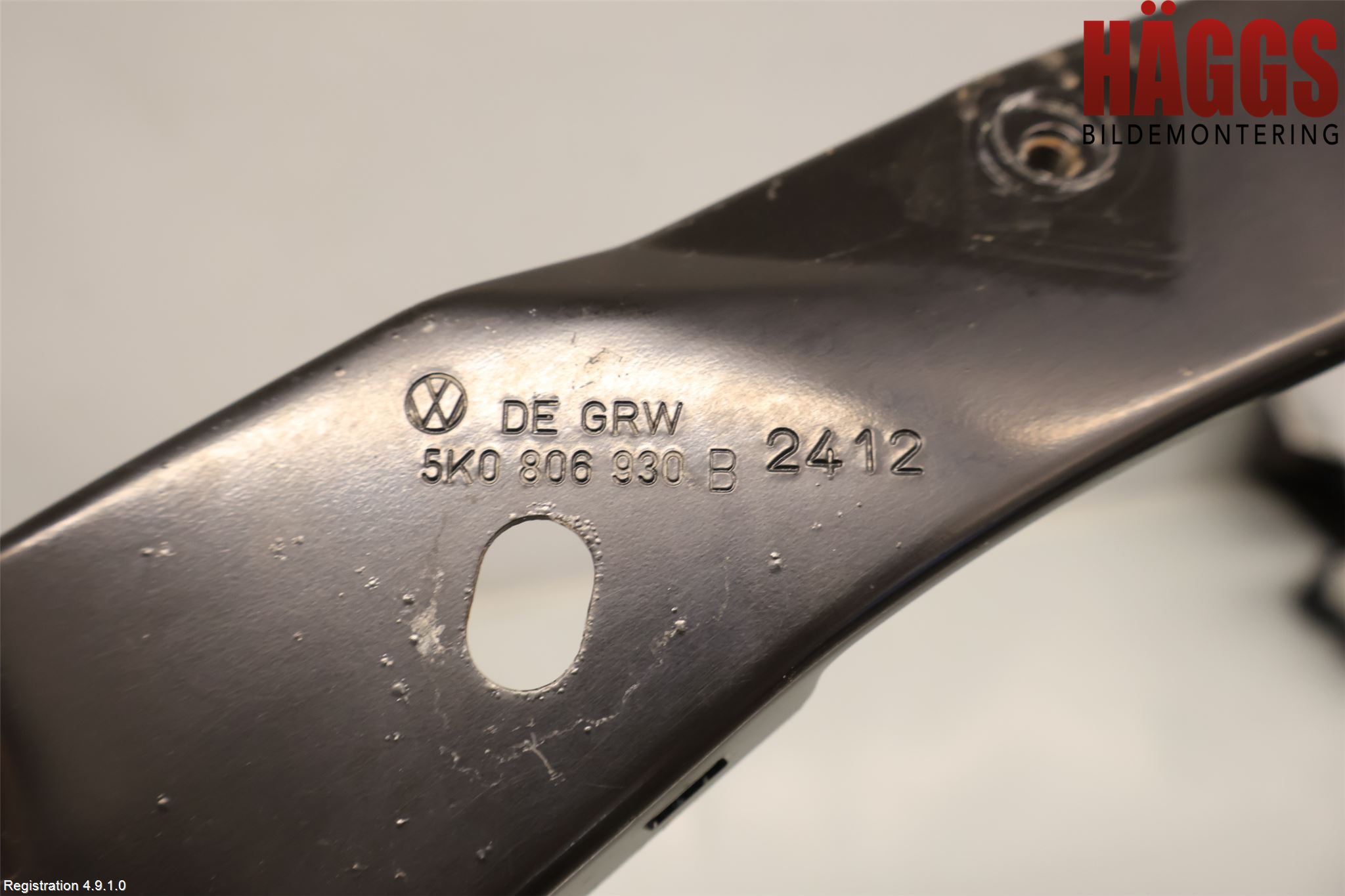 Volkswagen VW GOLF VI 09-13 Frontplåt