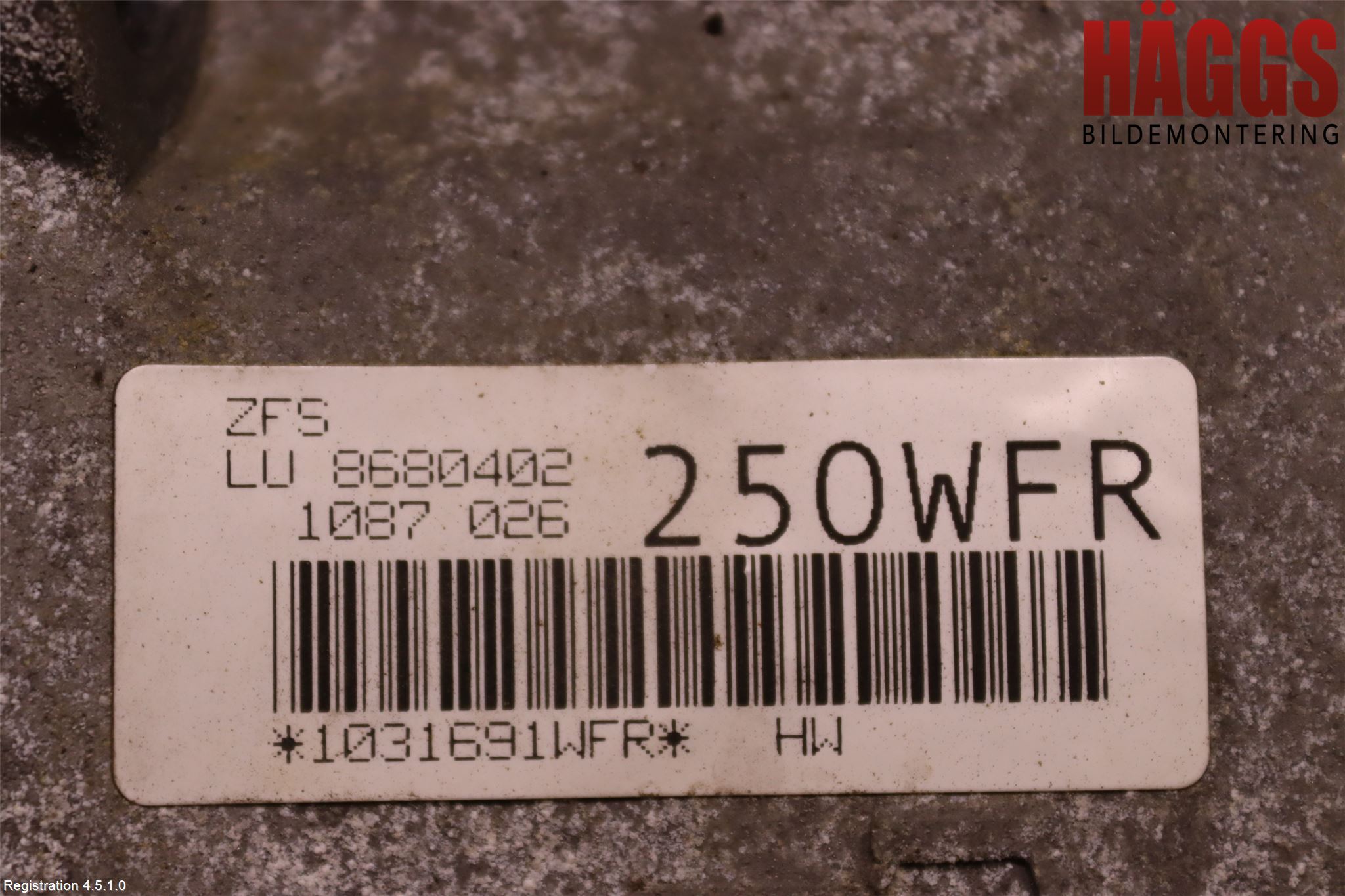 BMW 5 F10/F11/F18 09-17 Växellåda Automat