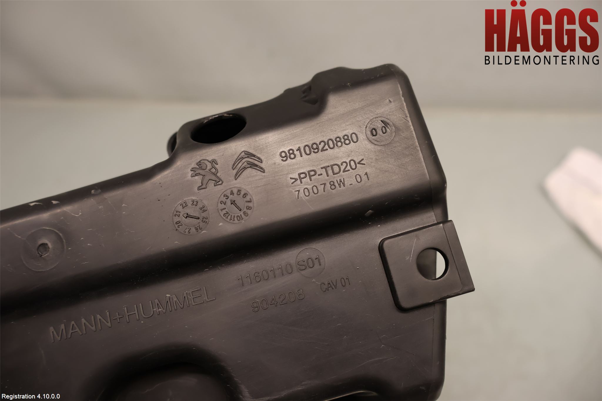 Peugeot PARTNER/E-PARTNER 19- Luftrenare Övrigt