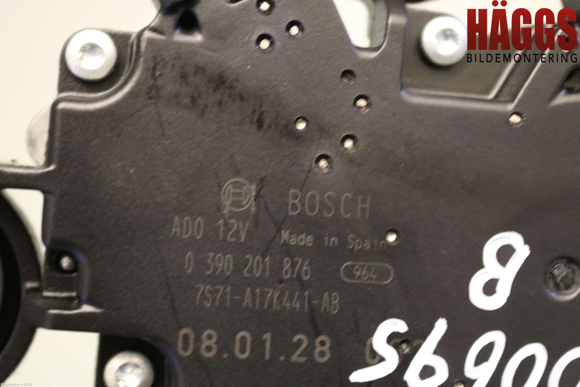 Ford MONDEO 07-15 Torkarmotor Baklucka