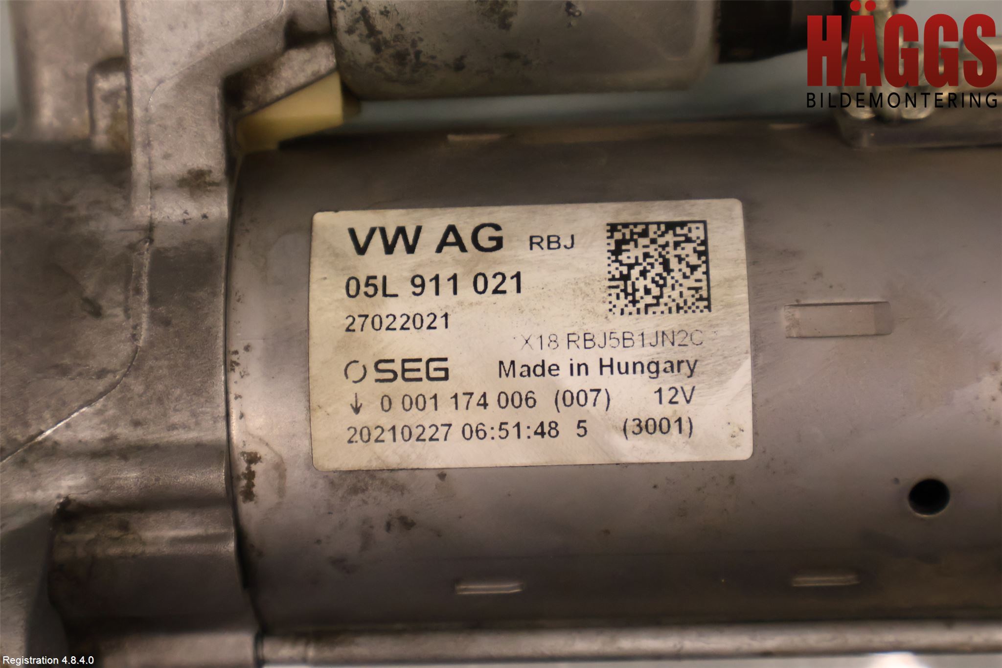 Audi Q5/SQ5 17- Startmotor Diesel