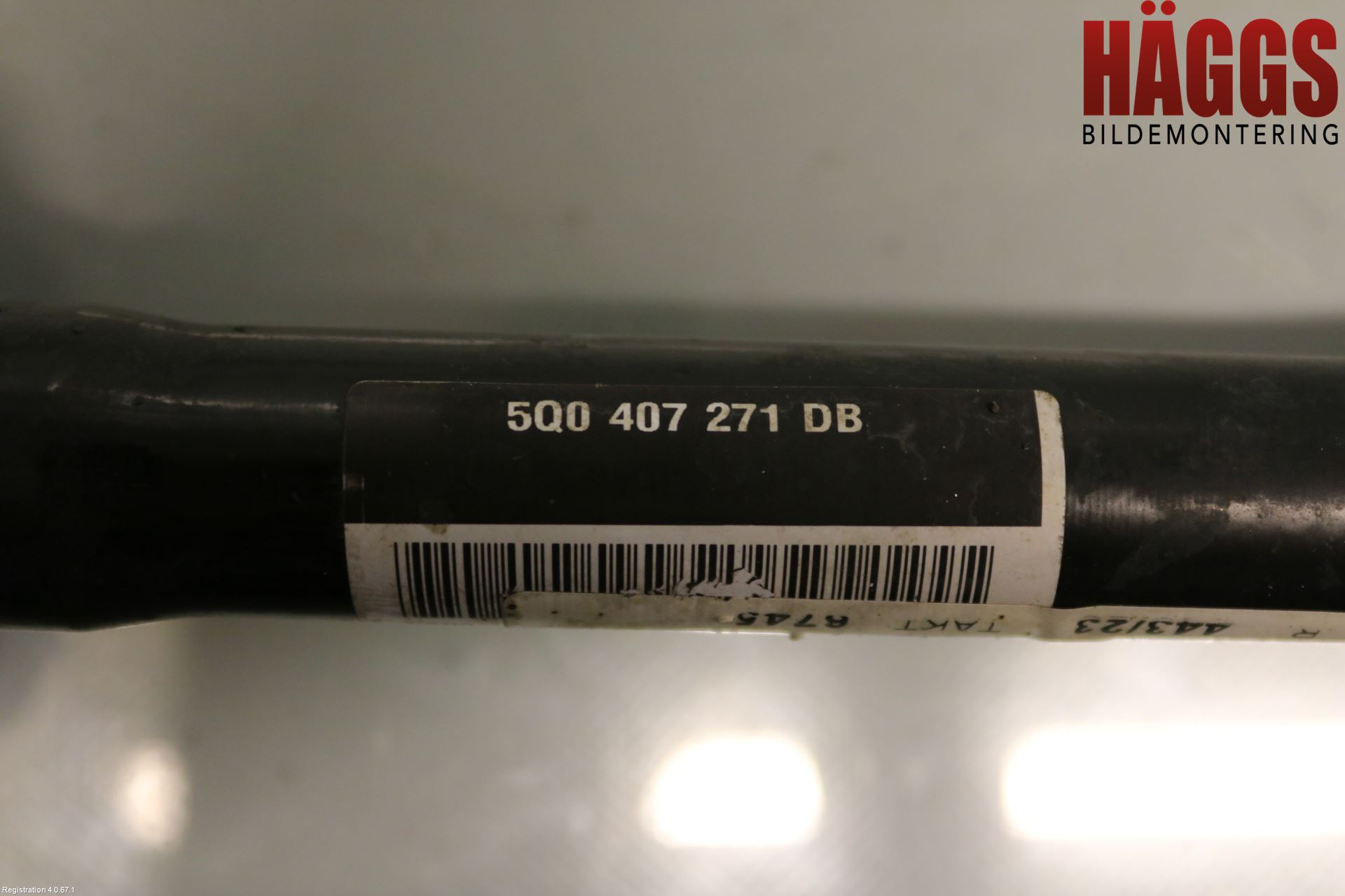 Volkswagen VW GOLF / E-GOLF VII 13-20 Drivaxel Fram Höger
