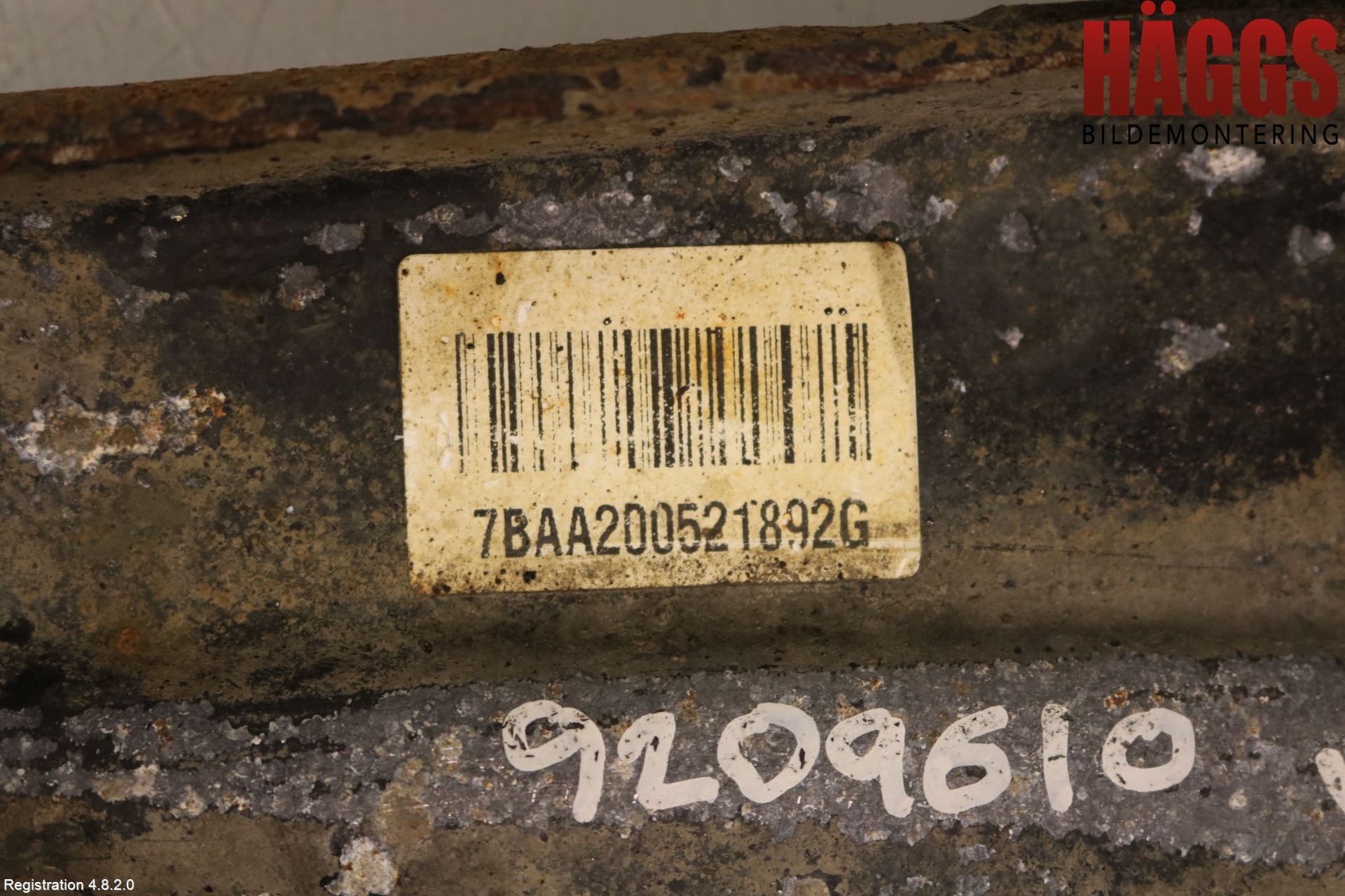 Citroen C4 GRAND PICASSO 14-18 Bärarm Fram Undre Vä