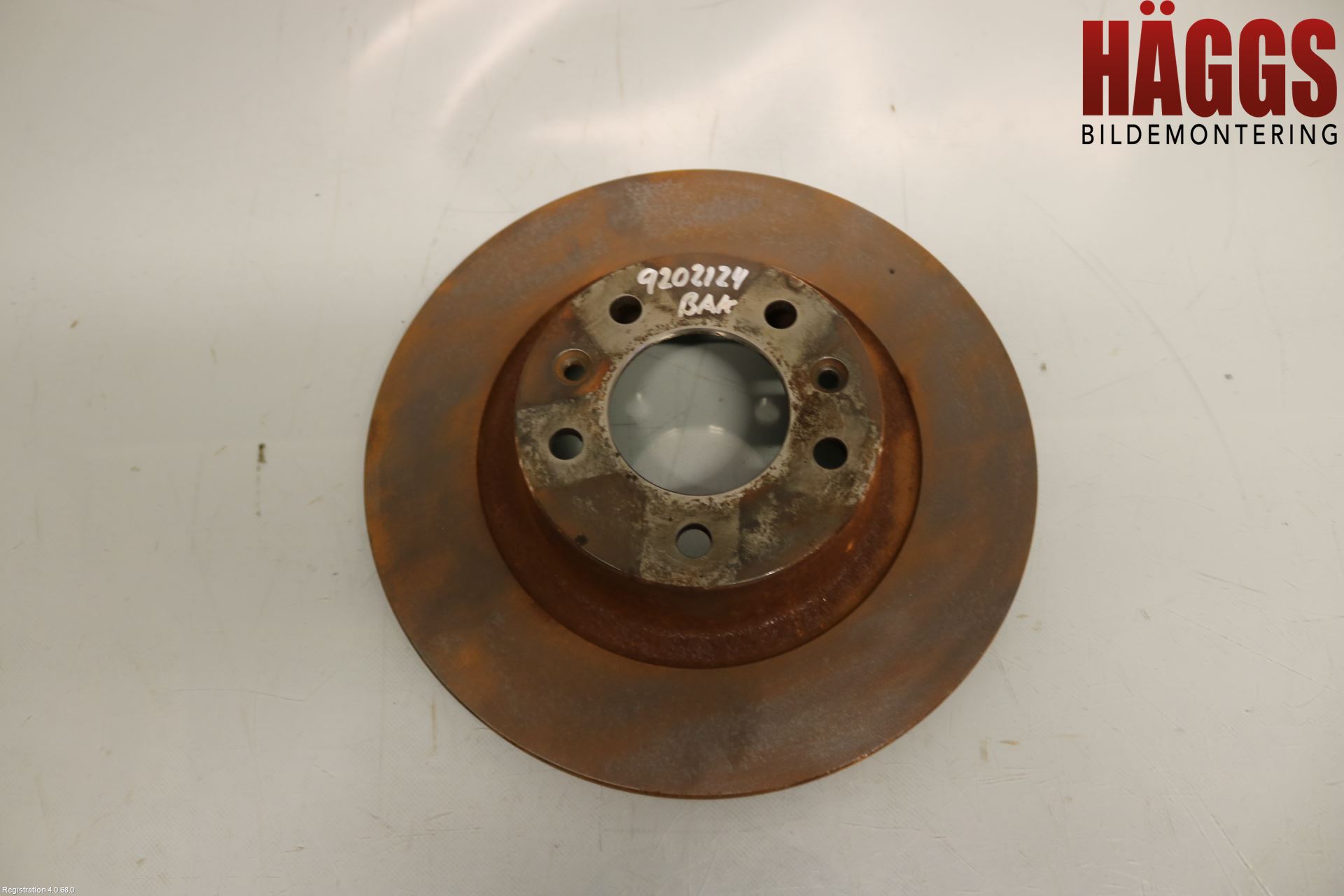 Peugeot 407 Bromsskiva Bak