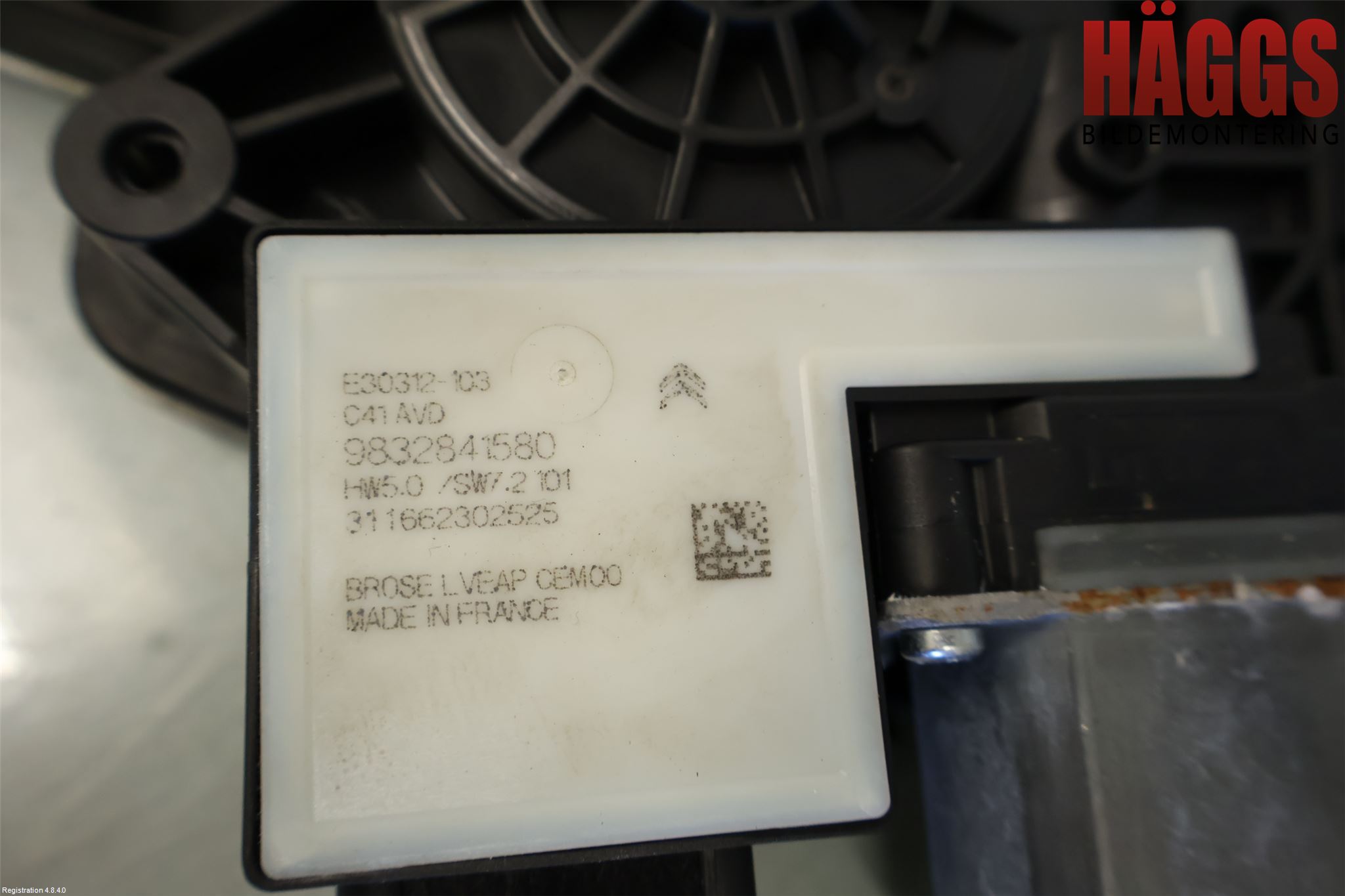 Citroen C4/E-C4 C4X/E-C4X III 21- Fönsterhiss El Kompl