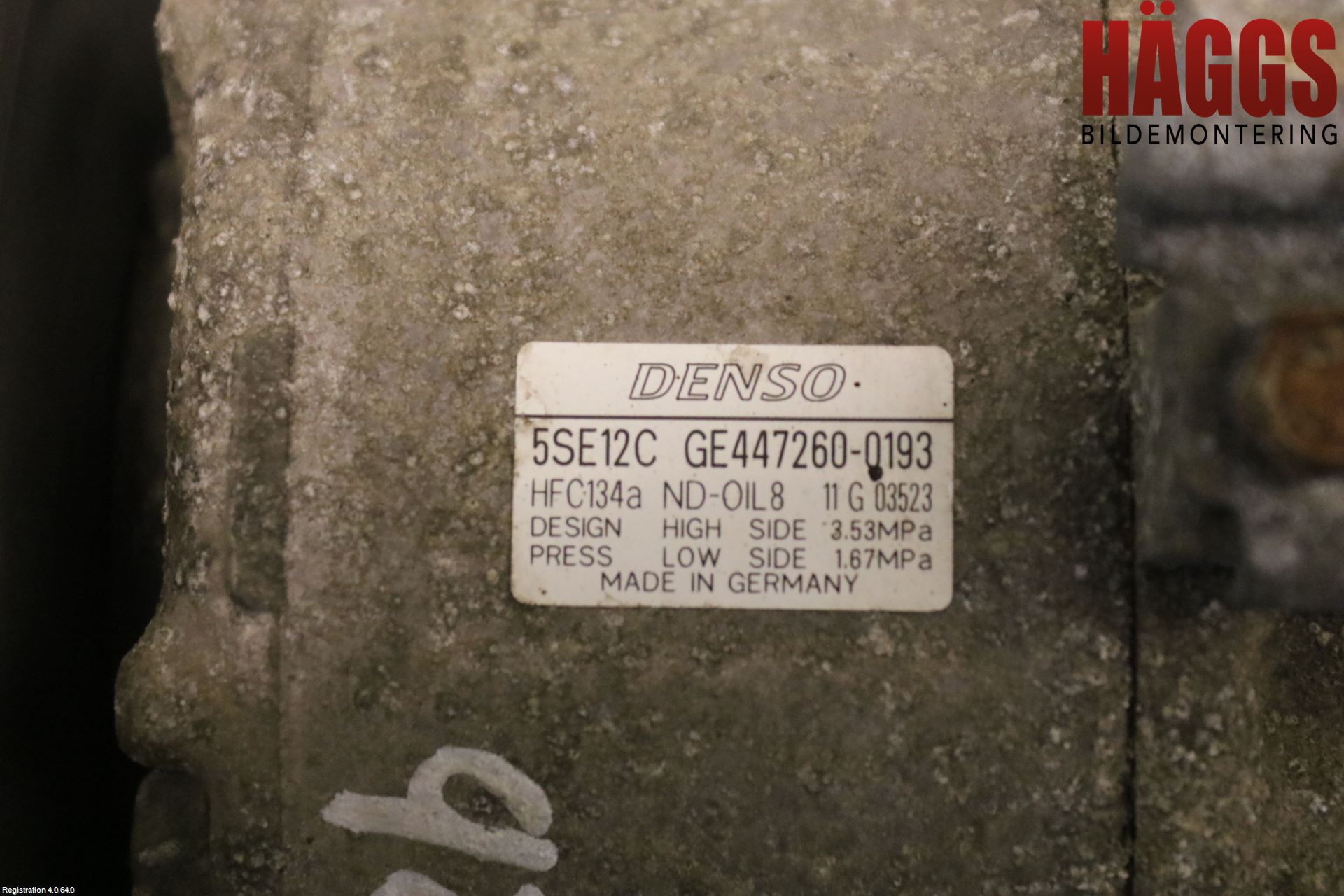 Toyota COROLLA VERSO 04-07 Ac Kompressor