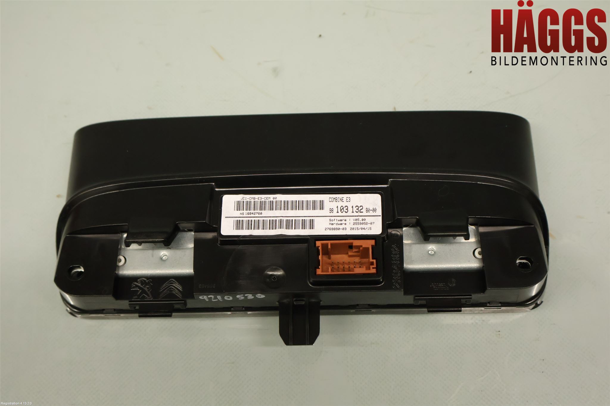 Citroen C4 CACTUS 14-20 Instrument Komb