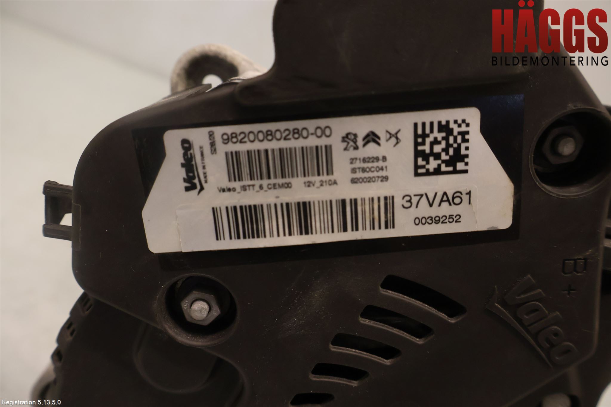 Peugeot 3008 17-24 Generator