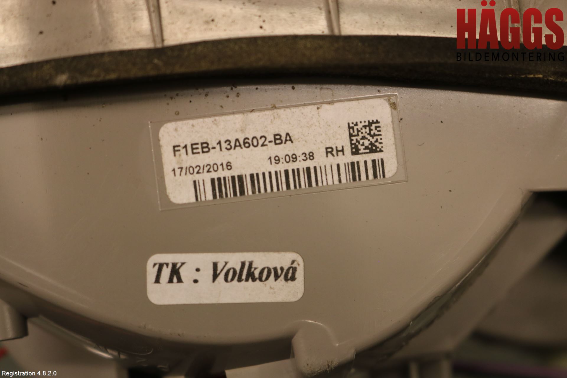 Ford FOCUS 15-18 Bakljus Lucka Hö