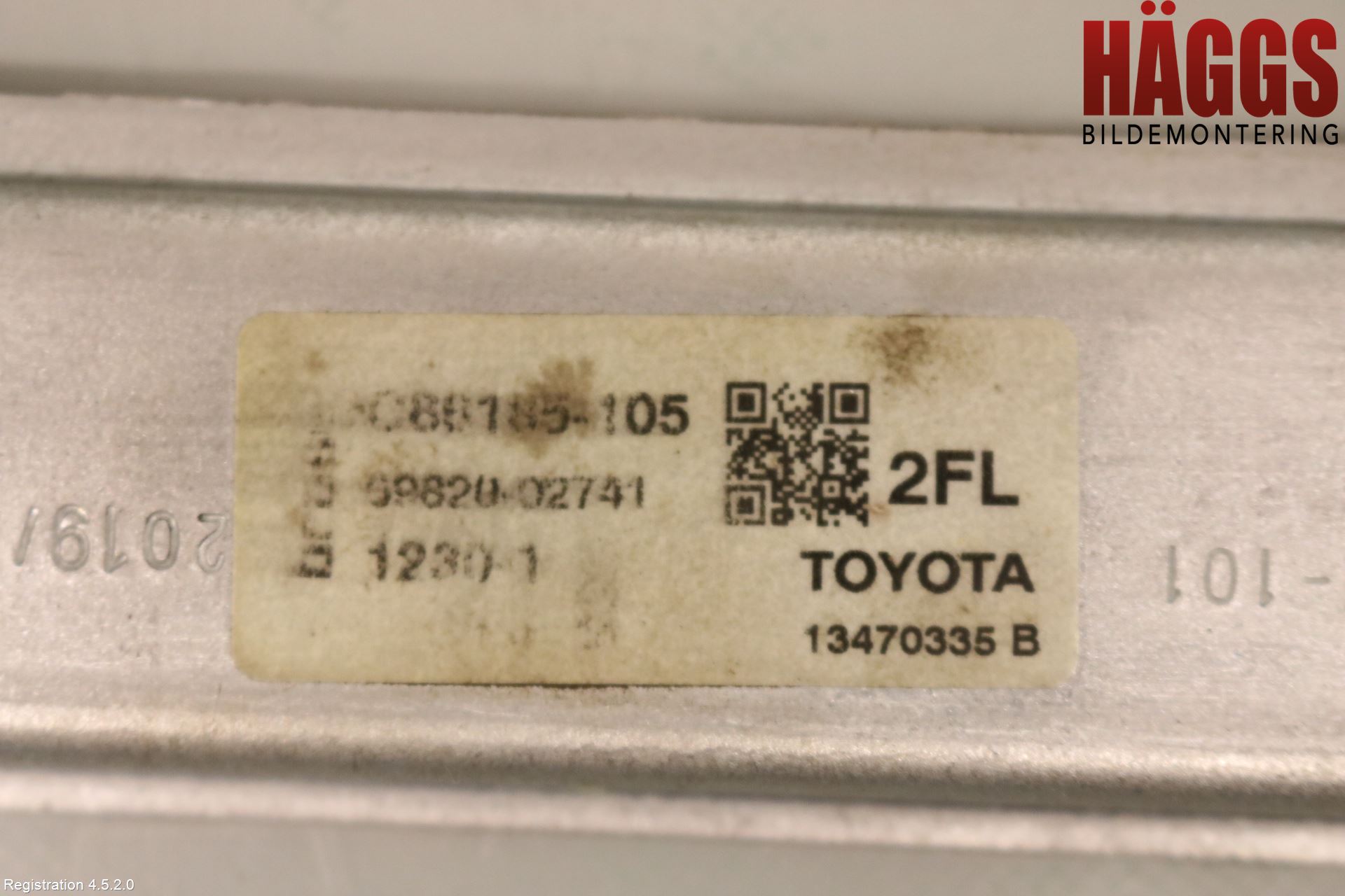 Toyota COROLLA 19- Fönsterhiss El Kompl