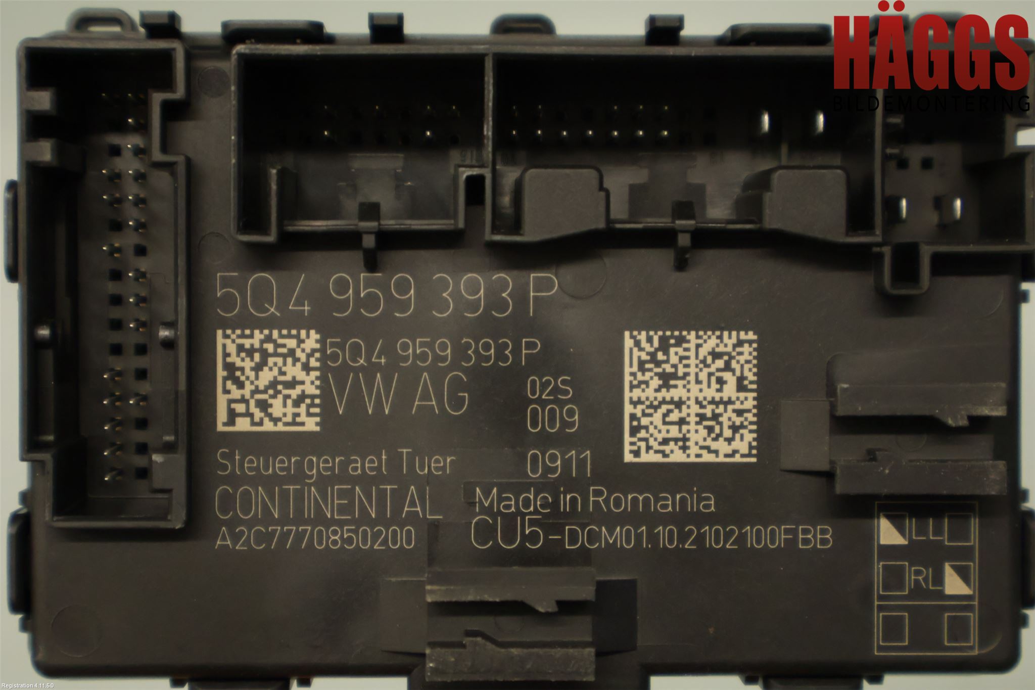 Volkswagen VW T-ROC 18- Styrenhet Dörr