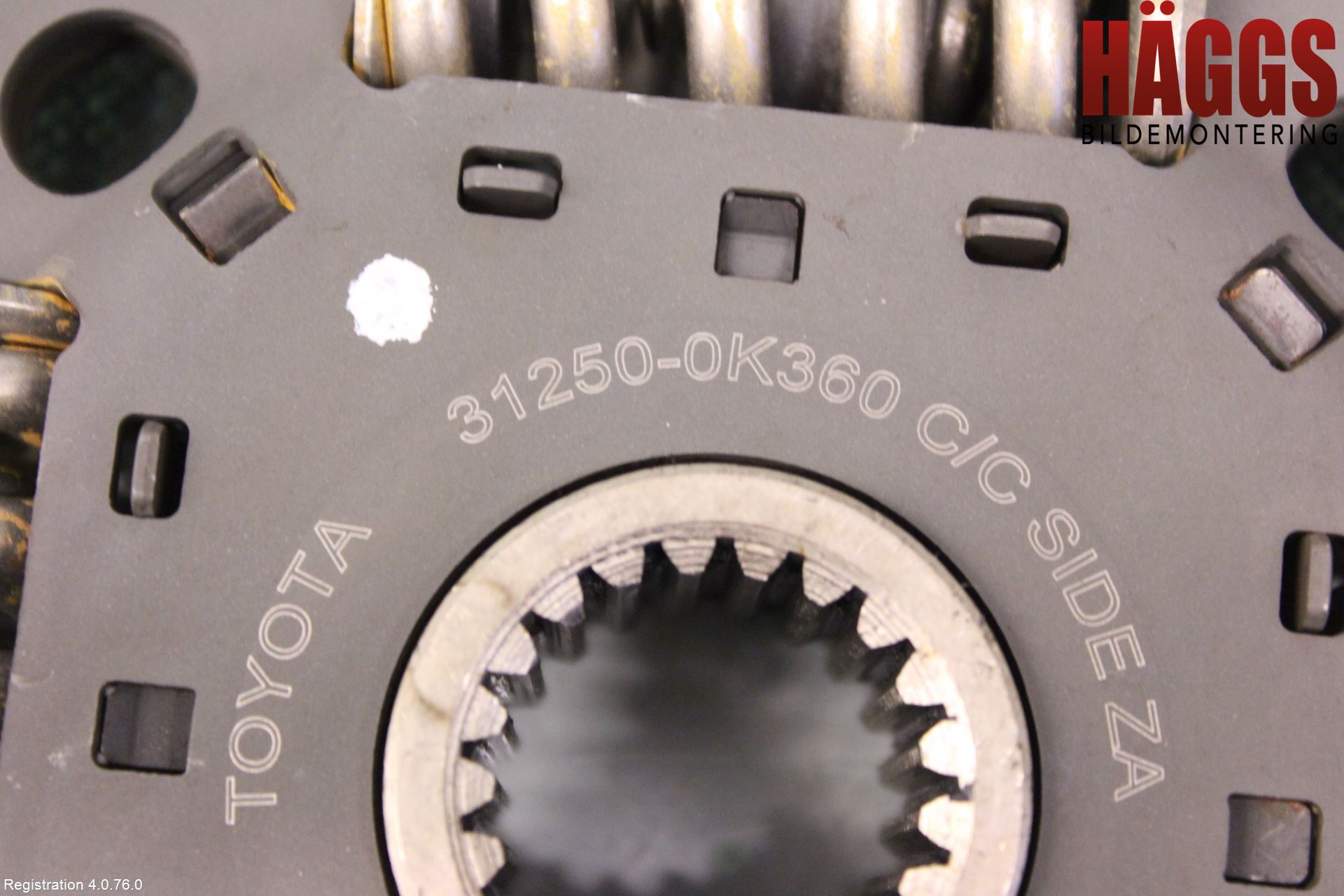 Toyota HILUX 16- Koppling-Lamell