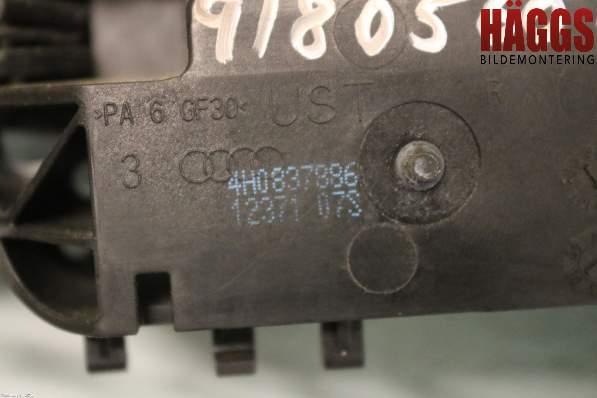 Audi A6/S6 4G 11-18 Dörrhandtag Yttre Hö