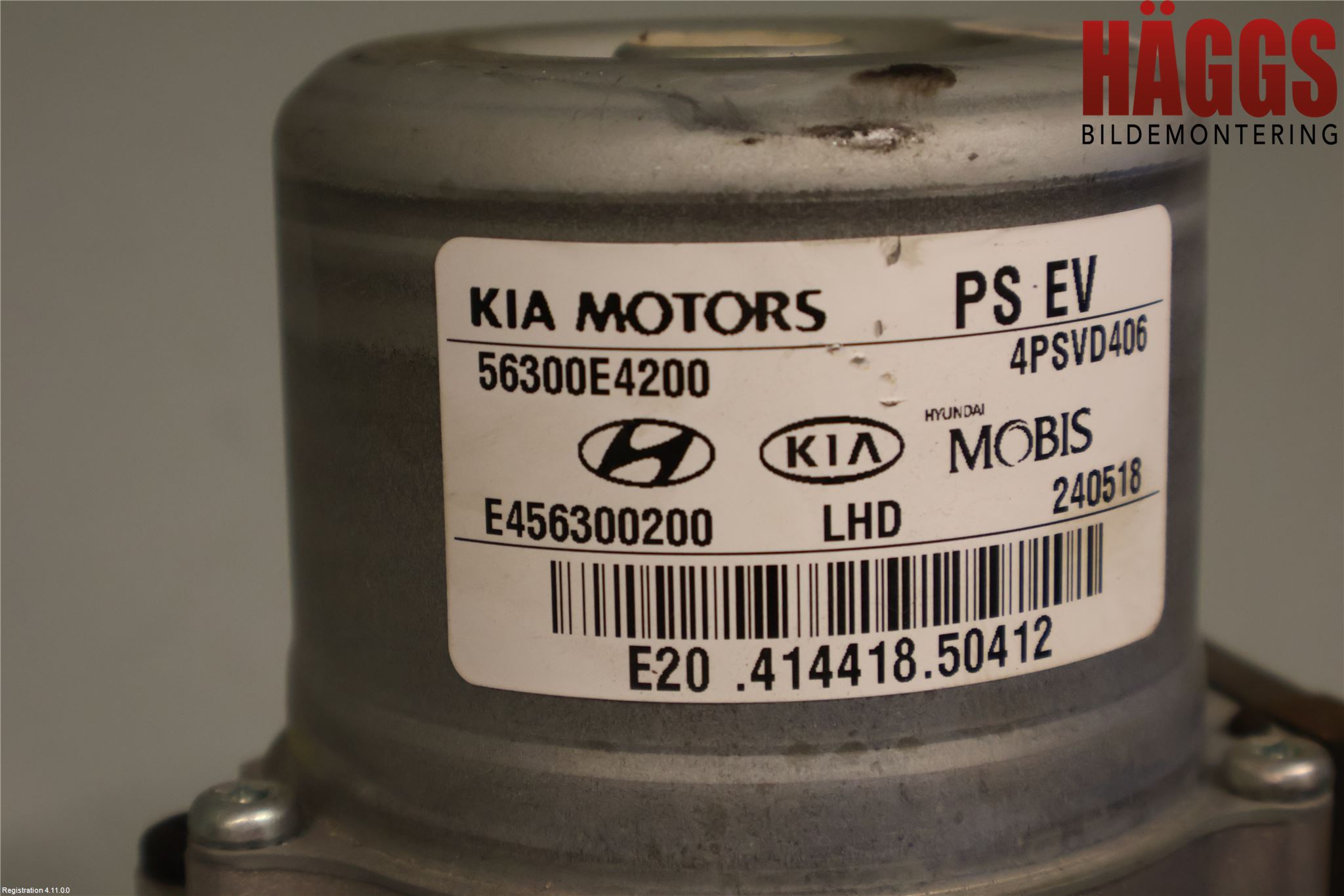 Kia SOUL 09- Rattaxelagg Med Inb Servo