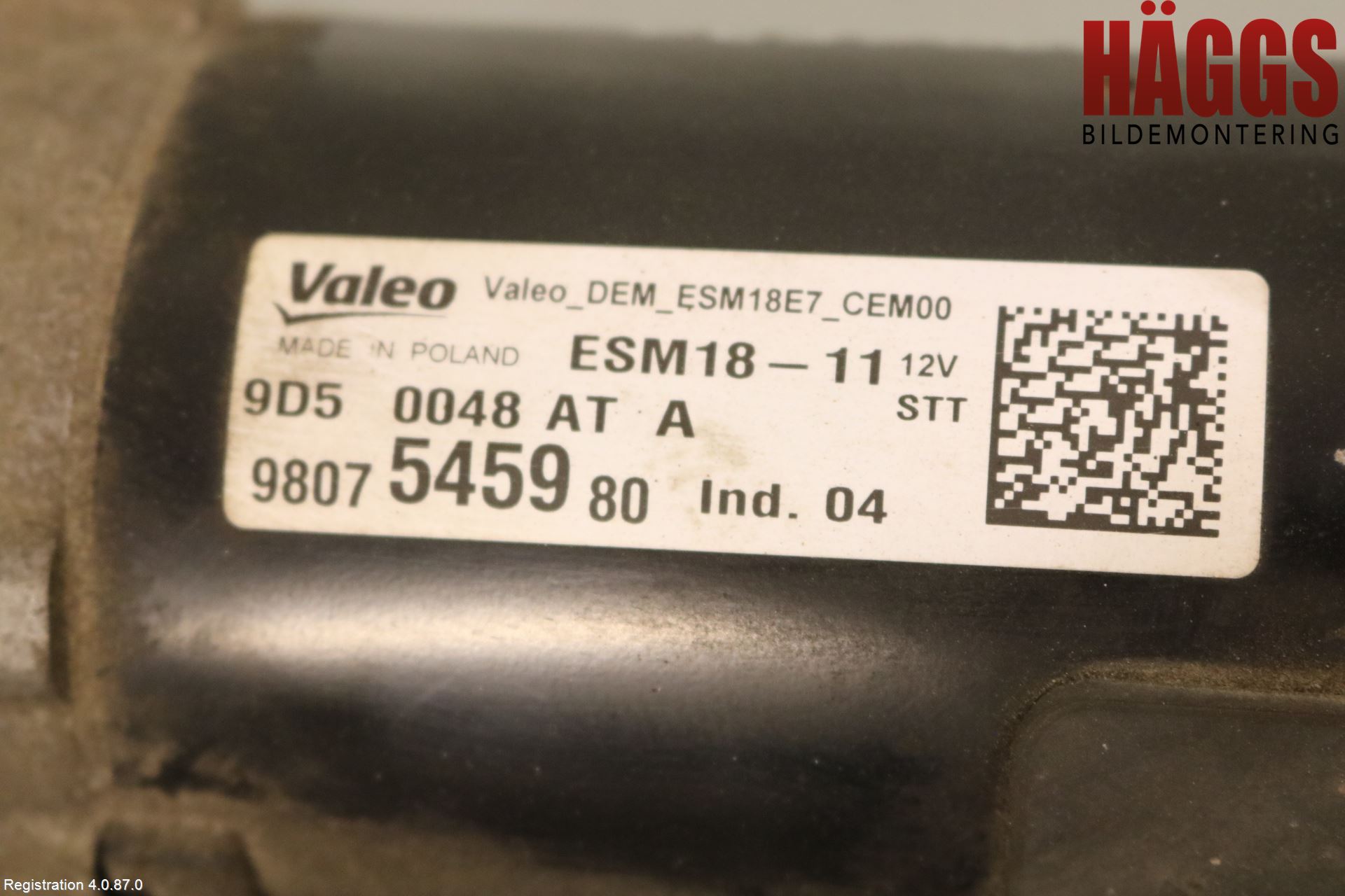 Peugeot 2008 13-20 Startmotor