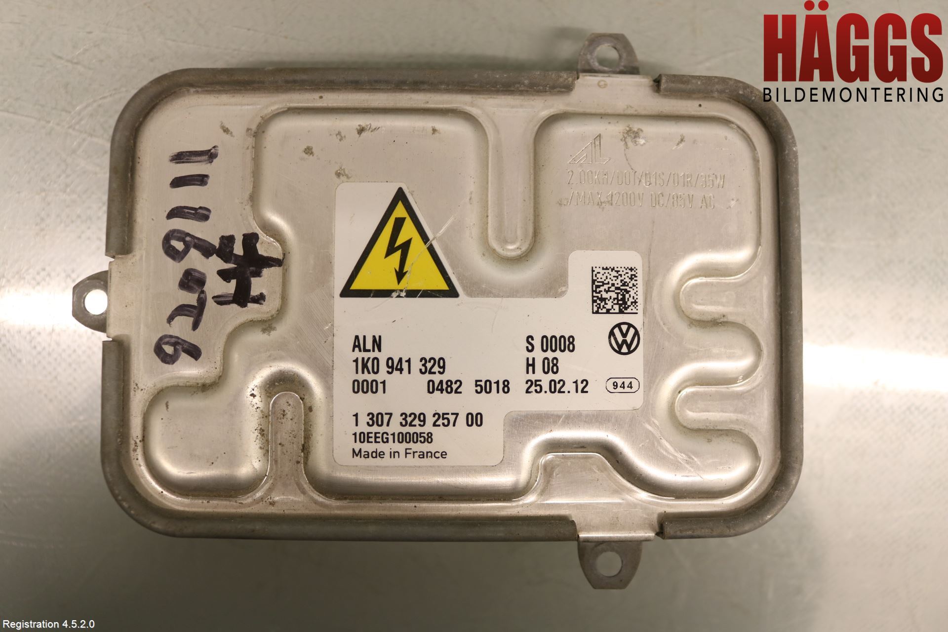 Skoda YETI Styrenhet Strålkastare