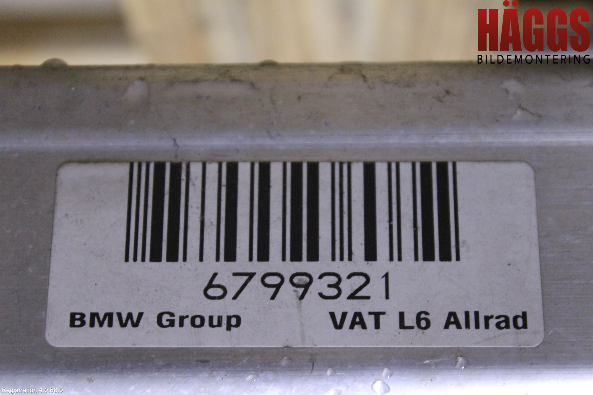 BMW 5 F10/F11/F18 09-17 Framvagnsbalk