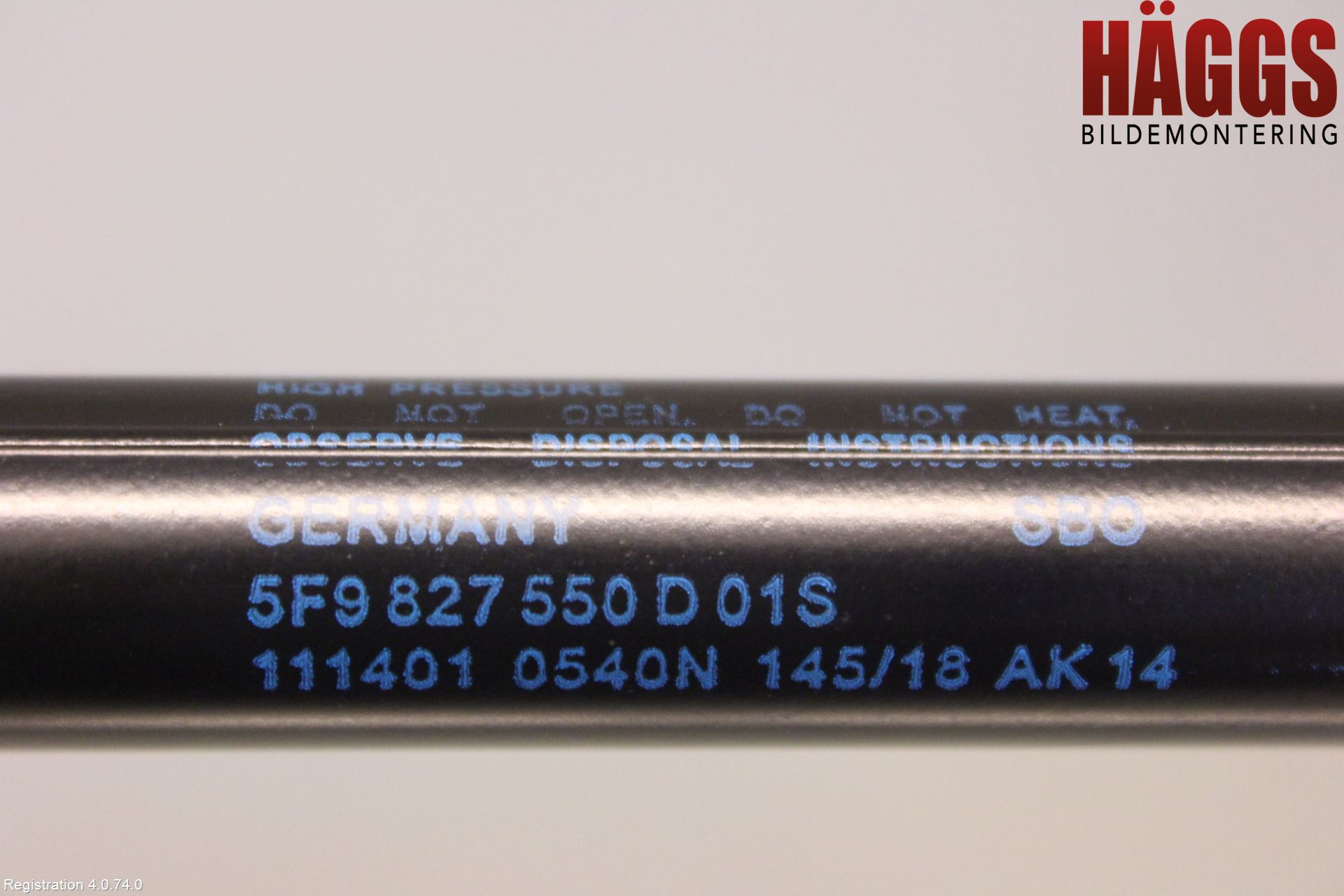 Seat LEON 13-20 Gasfjäder Baklucka