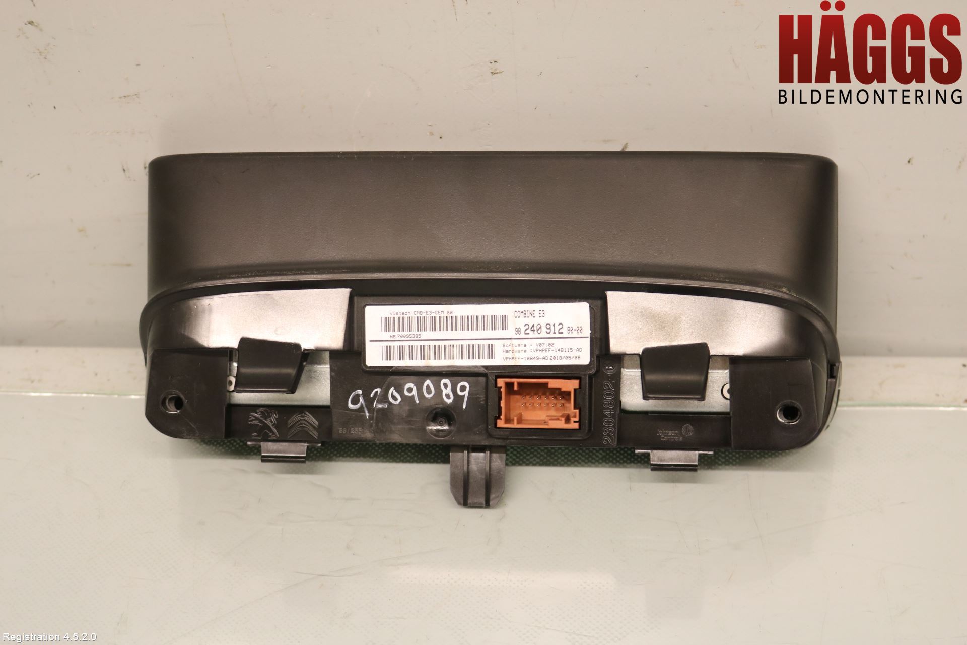 Citroen C4 CACTUS 14-20 Instrument Komb