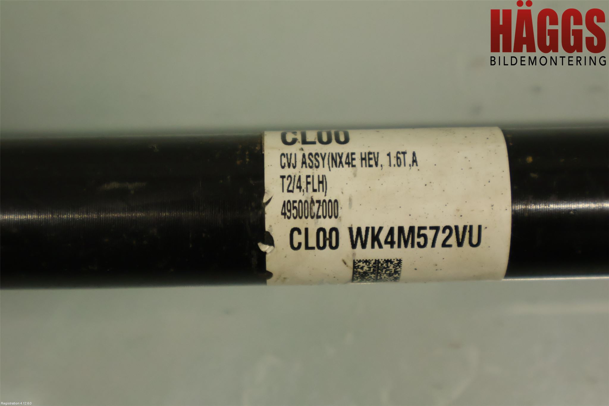 Hyundai TUCSON 05- Drivaxel Fram Vänster