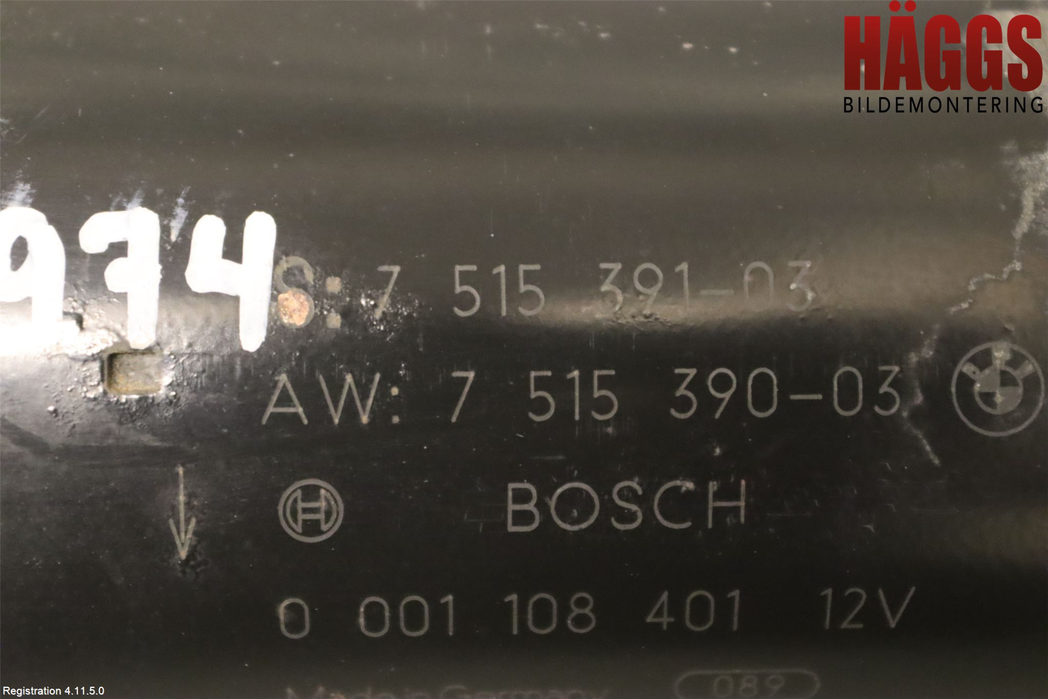 BMW 3 E46      98-05 Startmotor