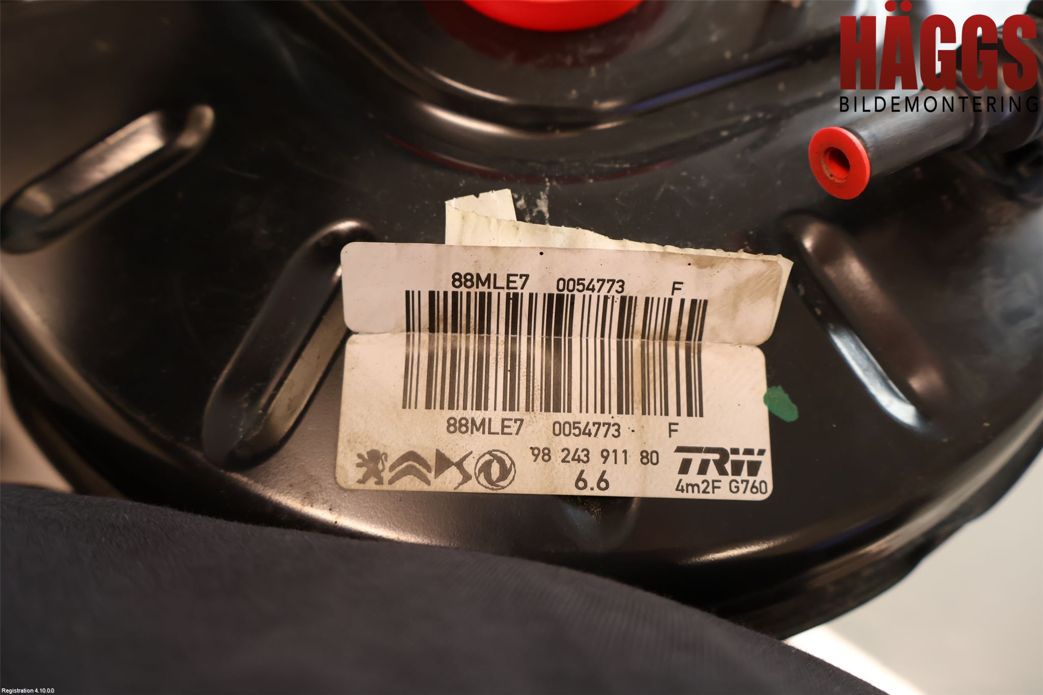 Peugeot 208/E-208 20- Bromsservo