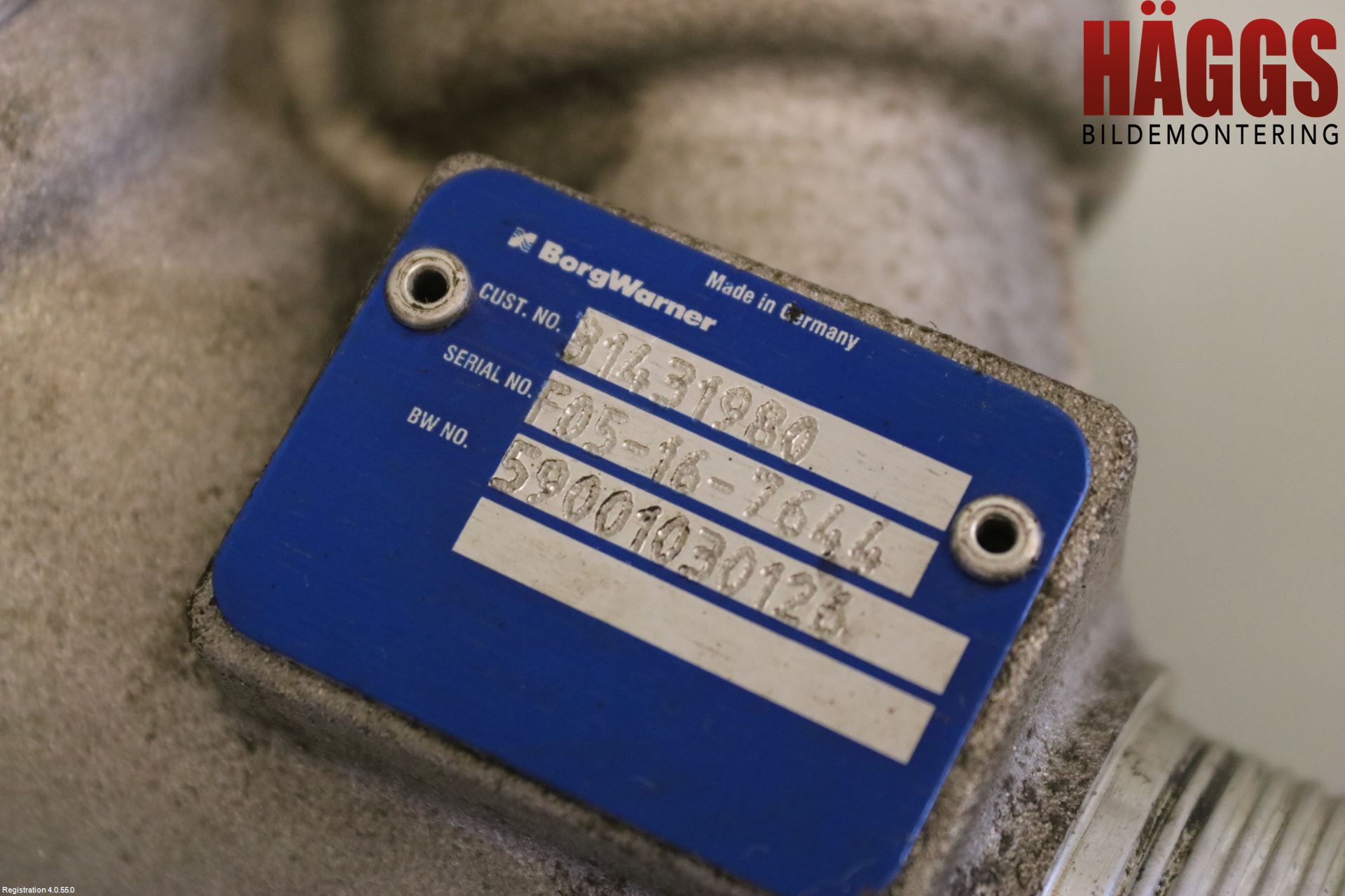 Volvo XC60 14-17 Laddluft-Intercoolerrör