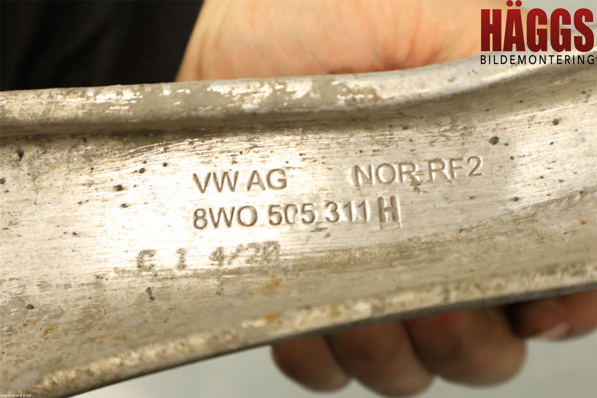 Audi A4/S4 B9 20- Bärarm Bak Vä-Hö