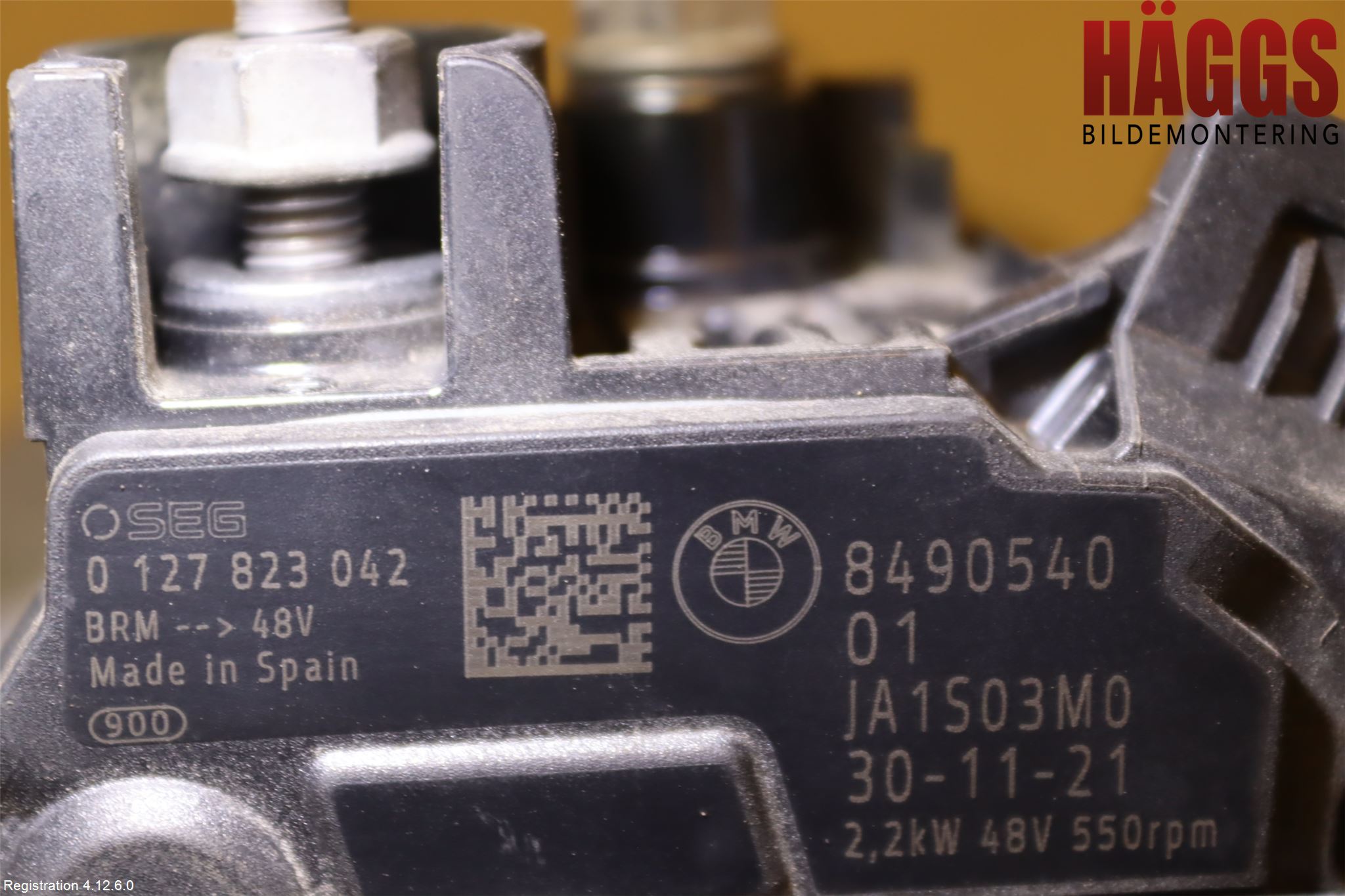 BMW X4 G02 18- Generator-Startmotor Hybrid