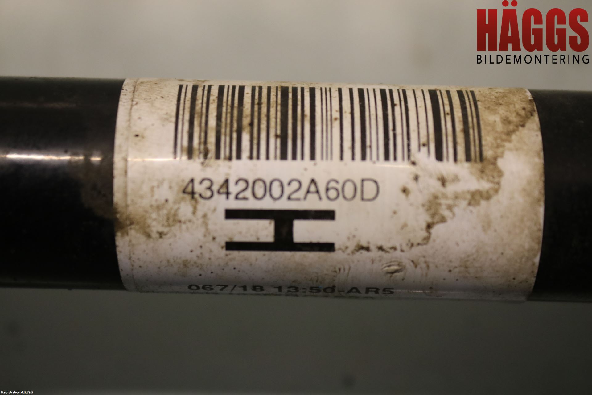 Toyota AURIS 13-19 Drivaxel Fram Vänster