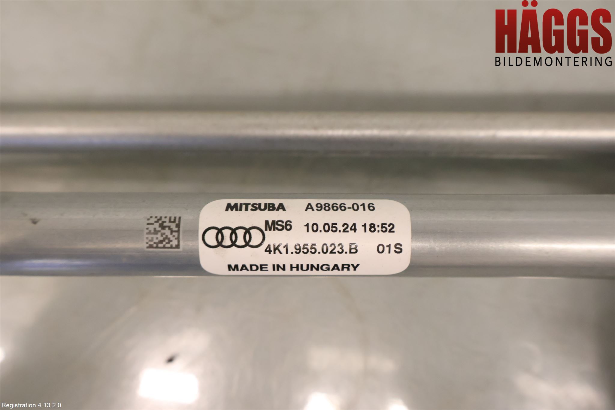 Audi A6 F2/C8 19- Torkarmotor Vindruta
