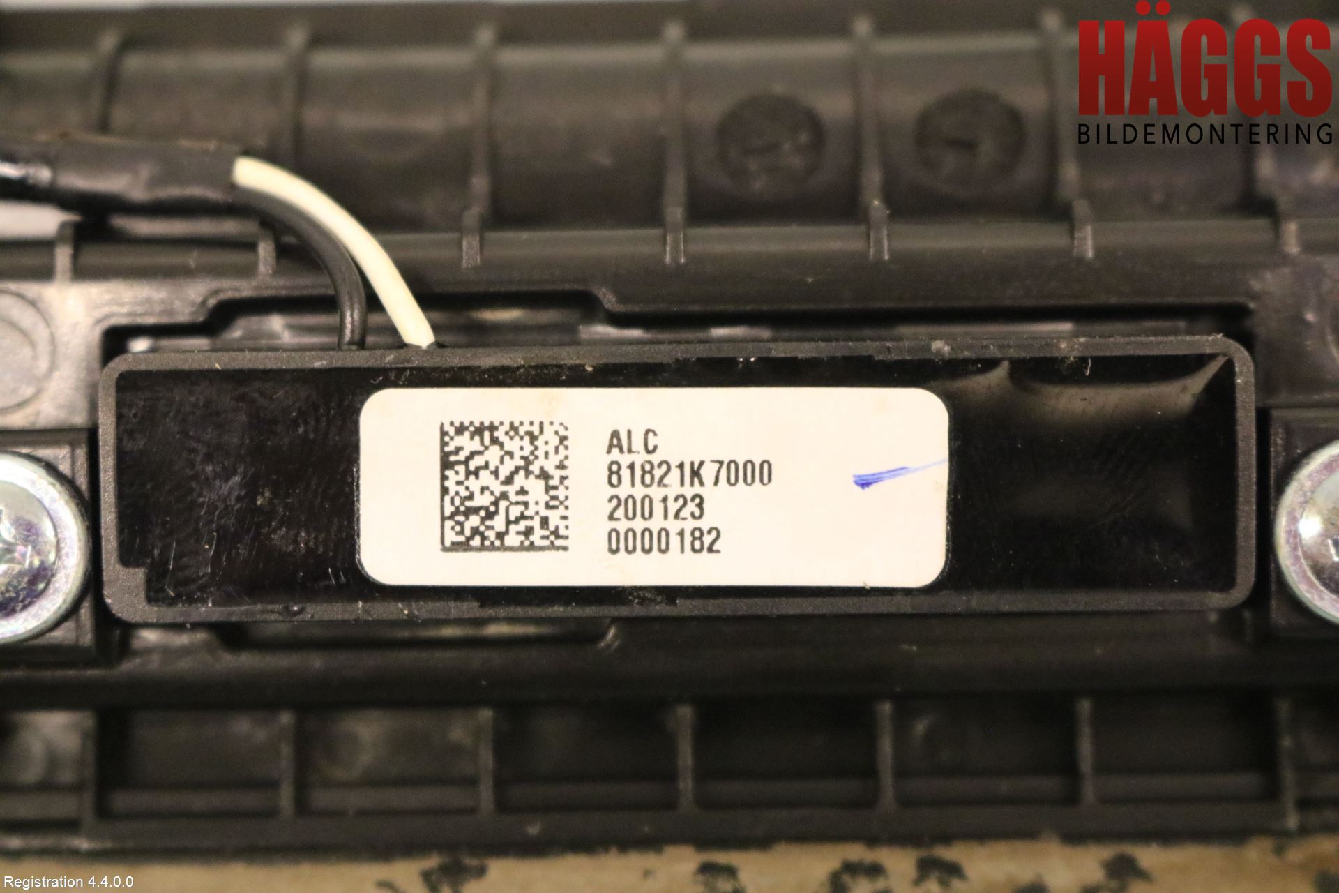 Hyundai i10 LA 20- Bakluckehandtag