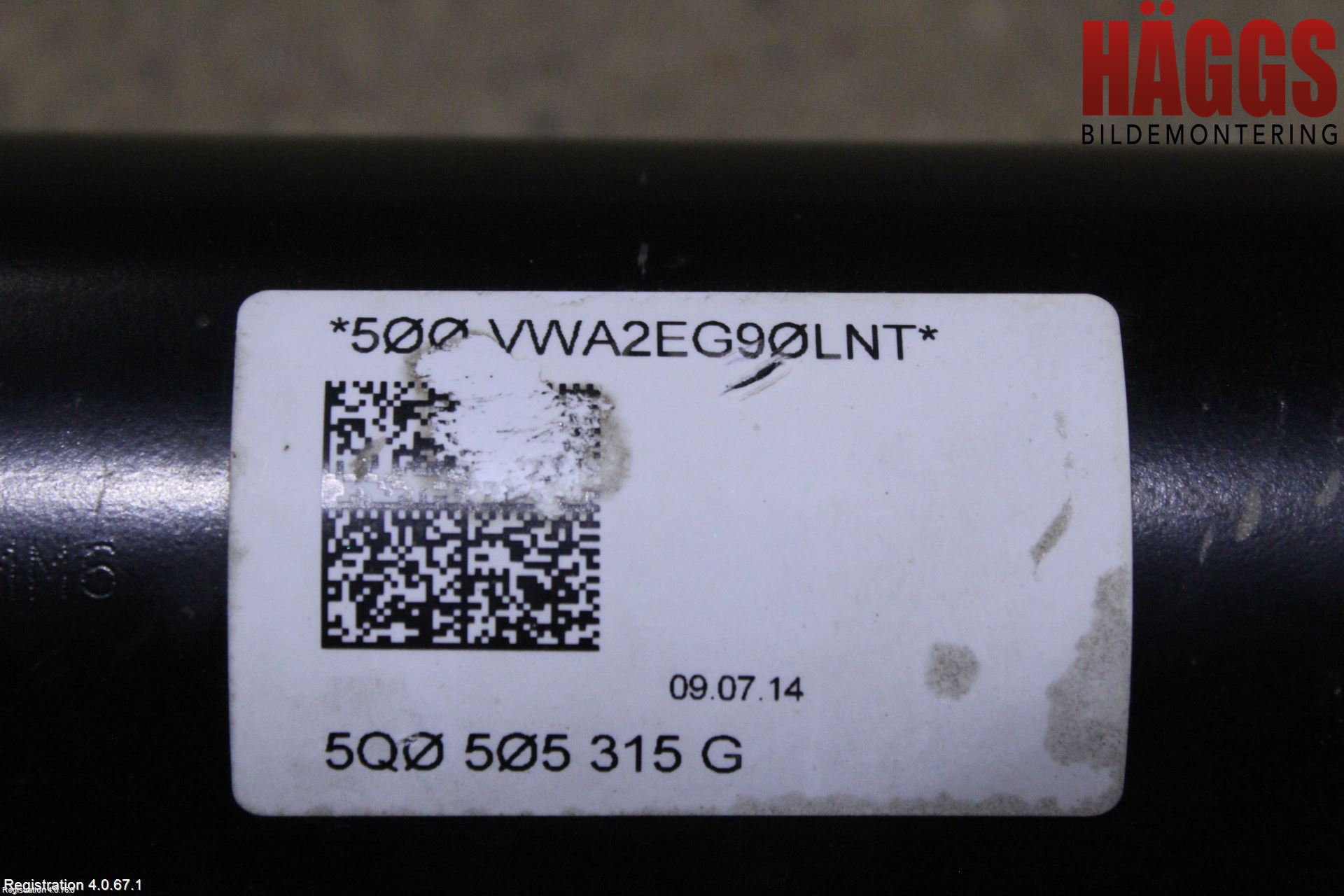 Audi A3/S3 8V 13-20 Bakaxelbalk