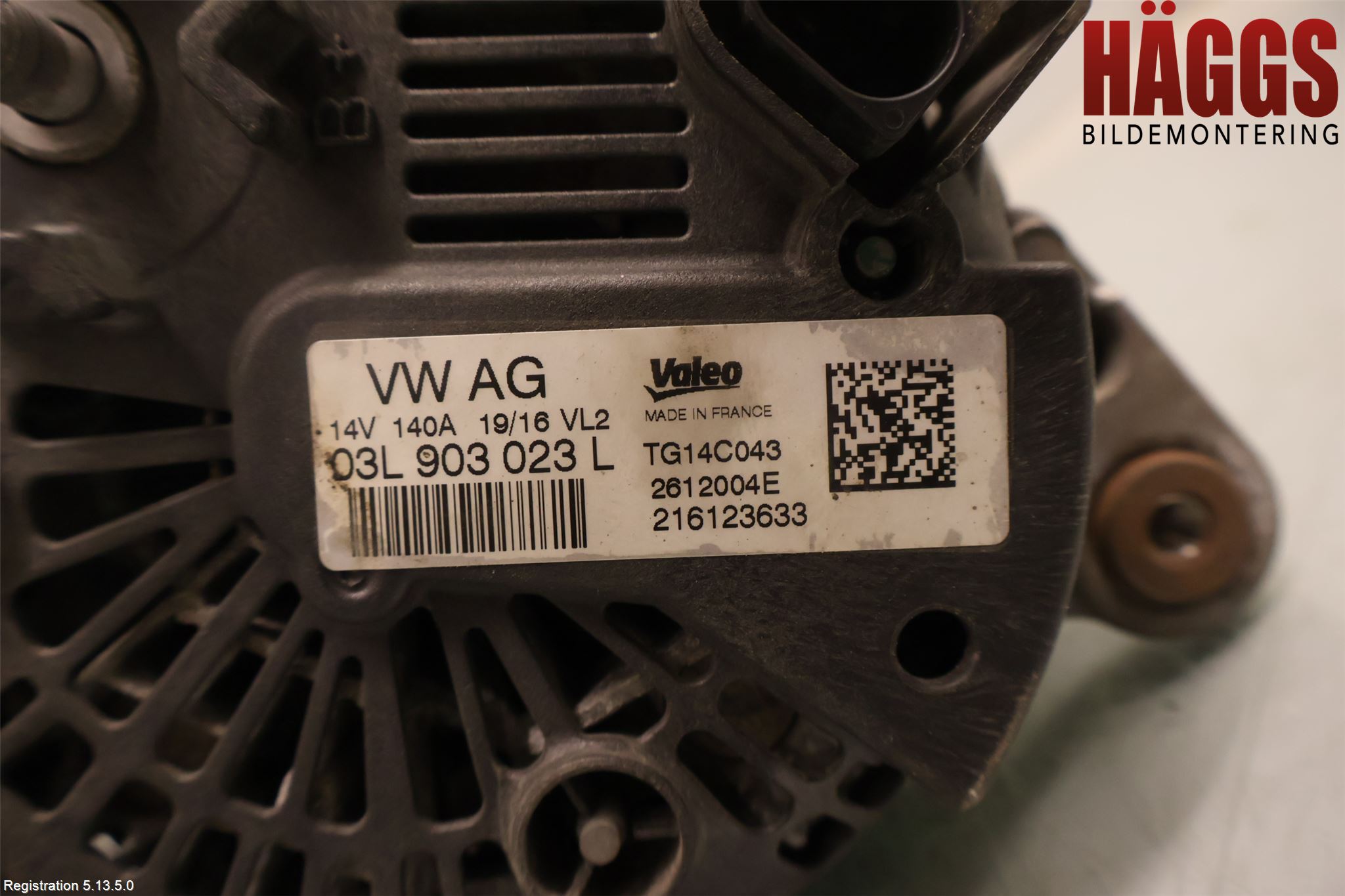Volkswagen VW CADDY 16-20 Generator