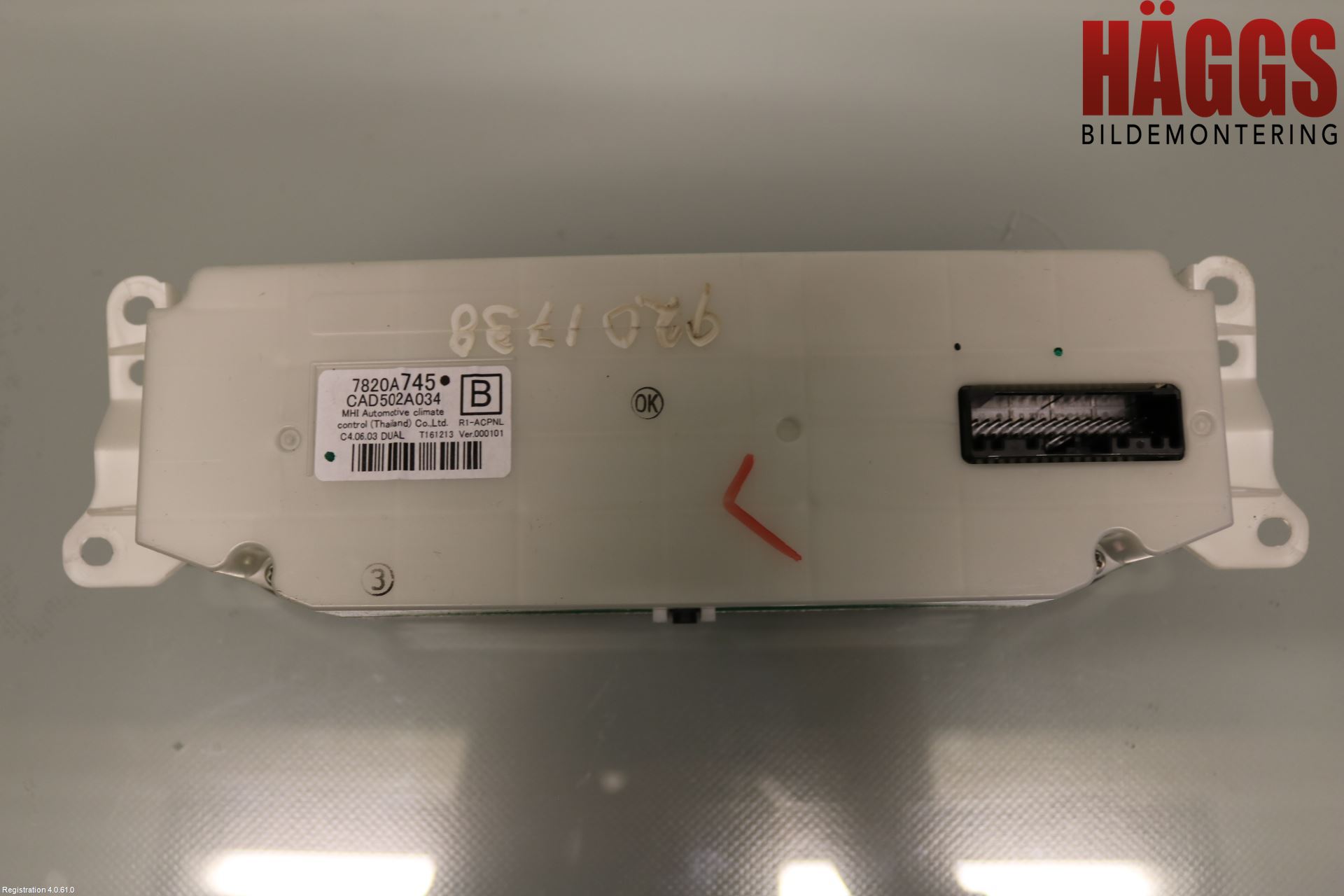 Fiat FULLBACK 16-19 Ac Styrenhet Ac Manöveren